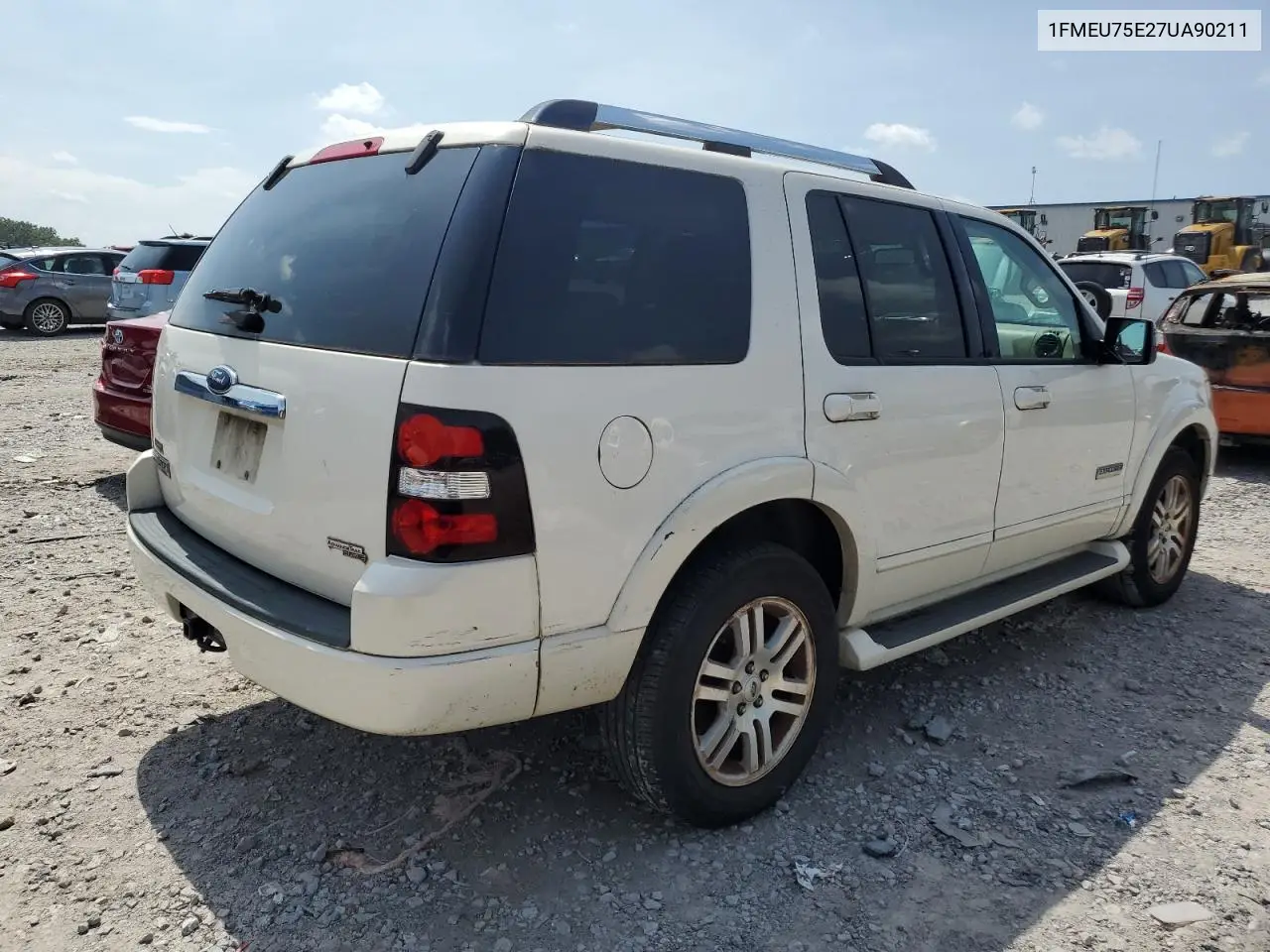 2007 Ford Explorer Limited VIN: 1FMEU75E27UA90211 Lot: 65130105