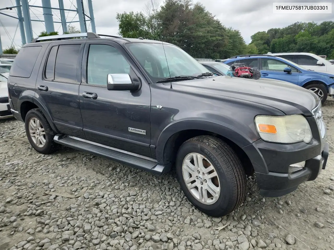 2007 Ford Explorer Limited VIN: 1FMEU75817UB03301 Lot: 65302585