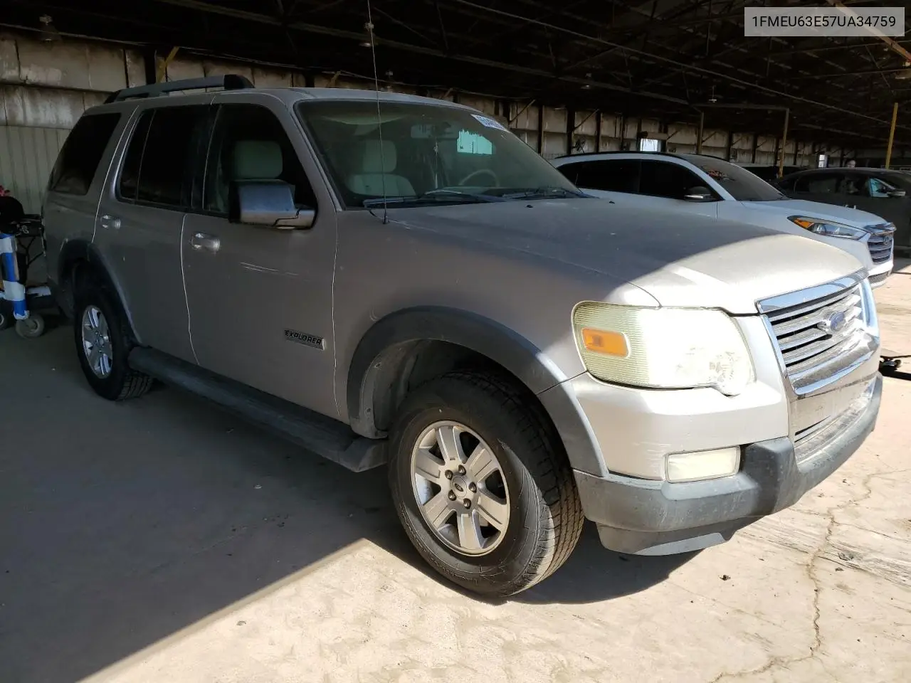 2007 Ford Explorer Xlt VIN: 1FMEU63E57UA34759 Lot: 65446055