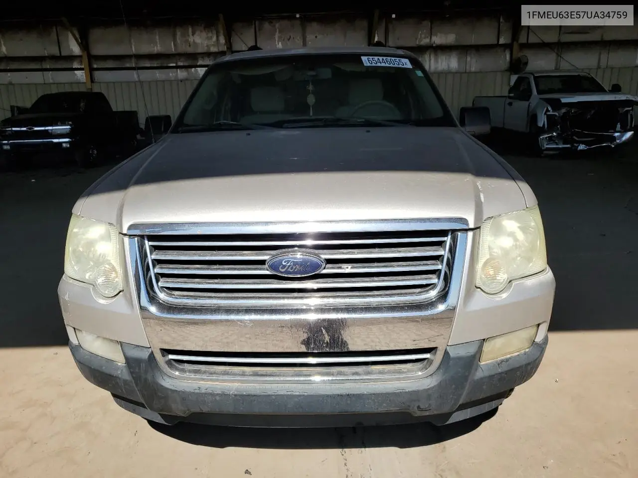 2007 Ford Explorer Xlt VIN: 1FMEU63E57UA34759 Lot: 65446055