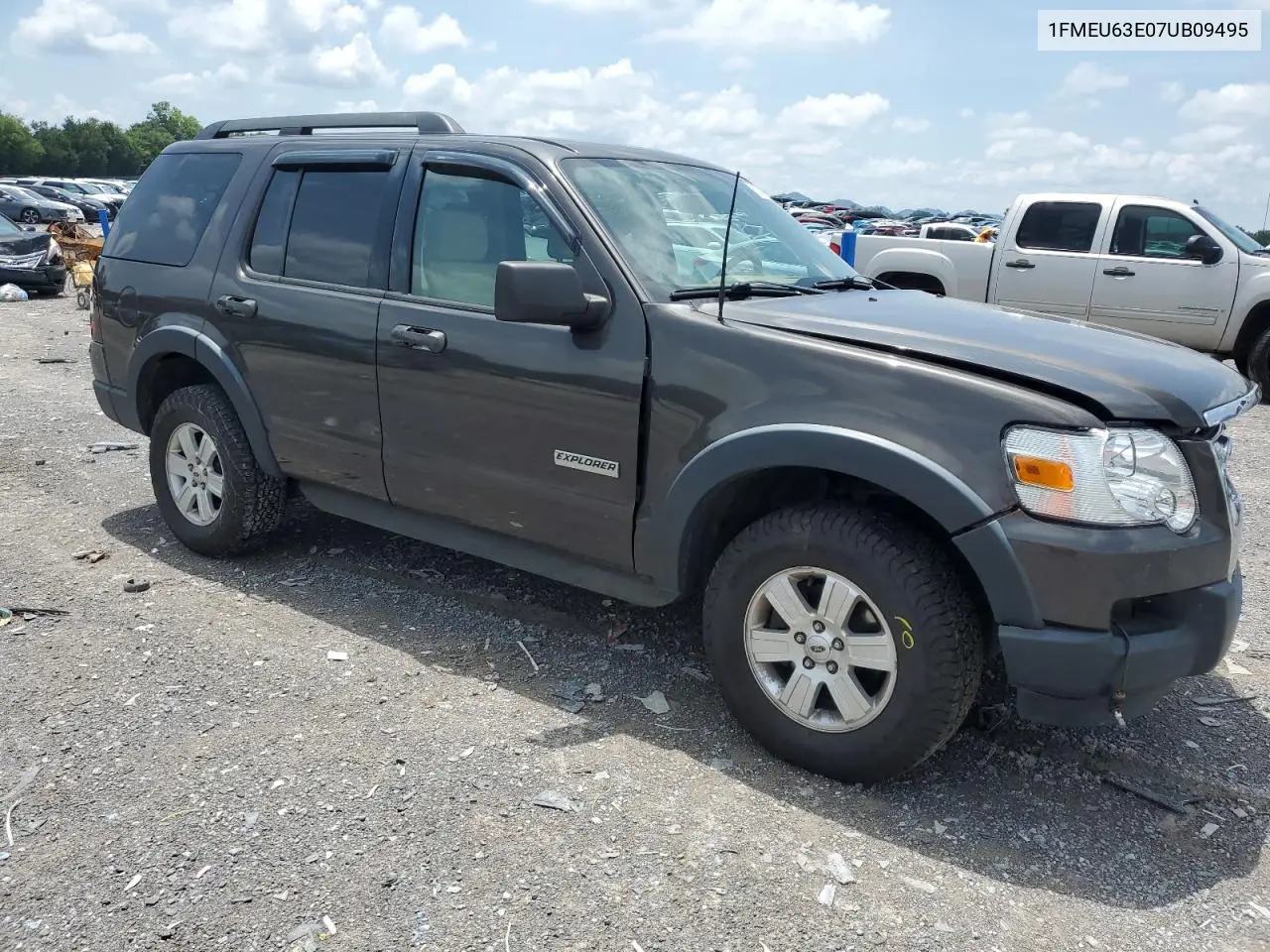 2007 Ford Explorer Xlt VIN: 1FMEU63E07UB09495 Lot: 65733635