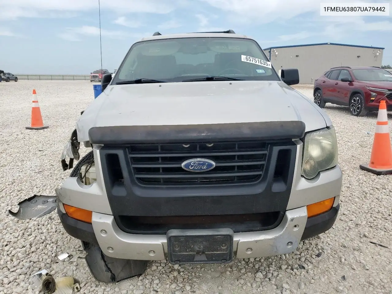 2007 Ford Explorer Xlt VIN: 1FMEU63807UA79442 Lot: 65751635
