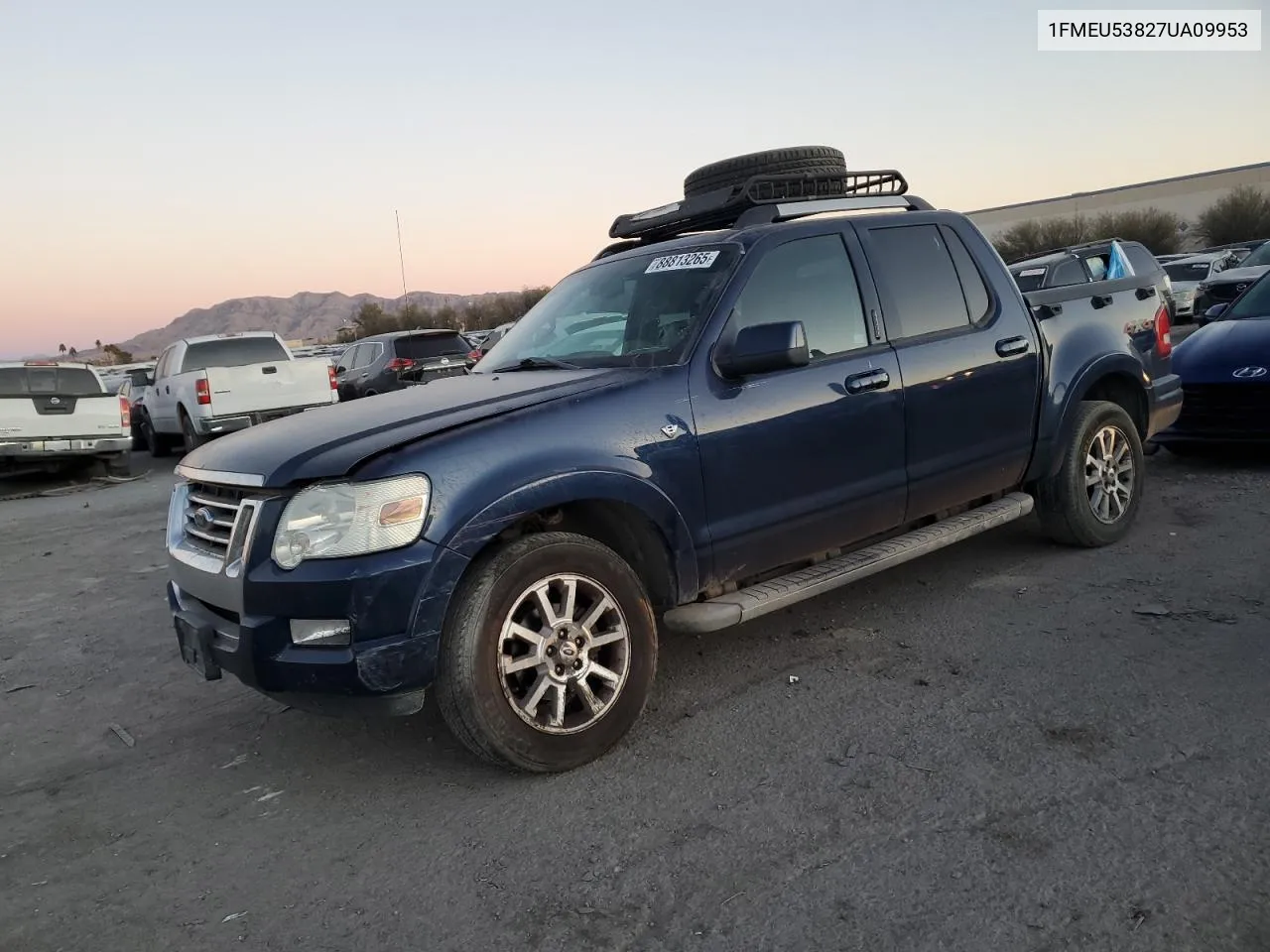 2007 Ford Explorer Sport Trac Limited VIN: 1FMEU53827UA09953 Lot: 88813265
