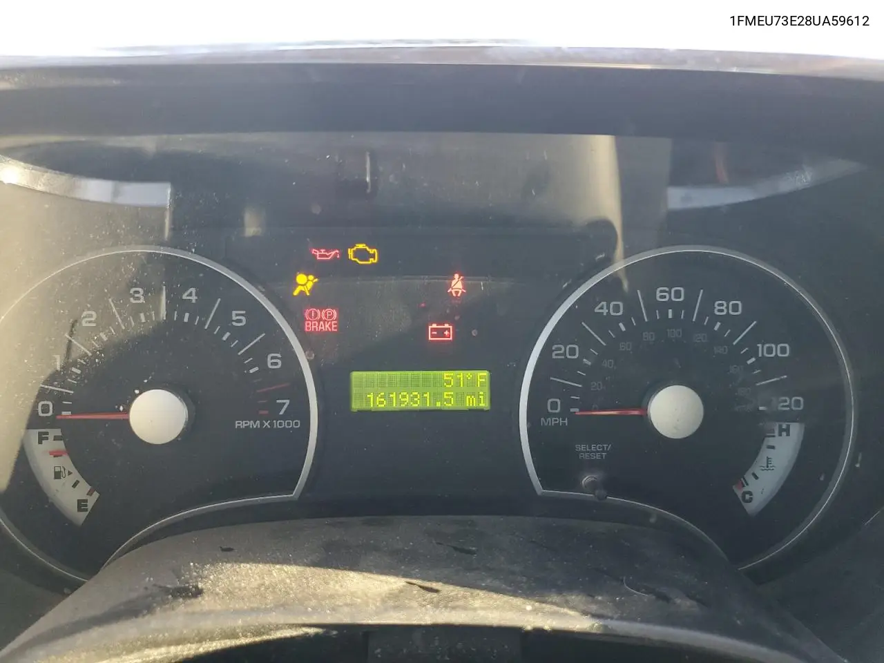 2008 Ford Explorer Xlt VIN: 1FMEU73E28UA59612 Lot: 48139265