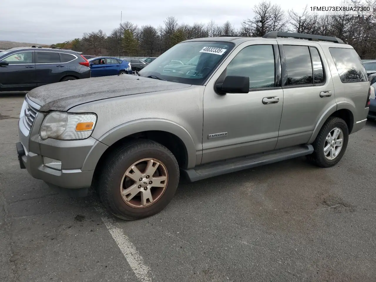 2008 Ford Explorer Xlt VIN: 1FMEU73EX8UA27300 Lot: 48832335