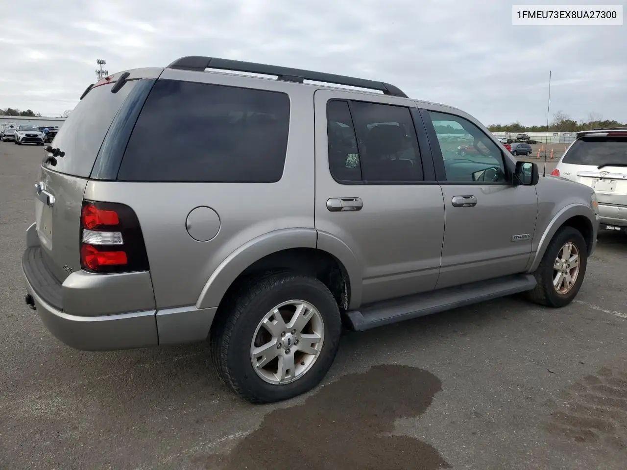 2008 Ford Explorer Xlt VIN: 1FMEU73EX8UA27300 Lot: 48832335