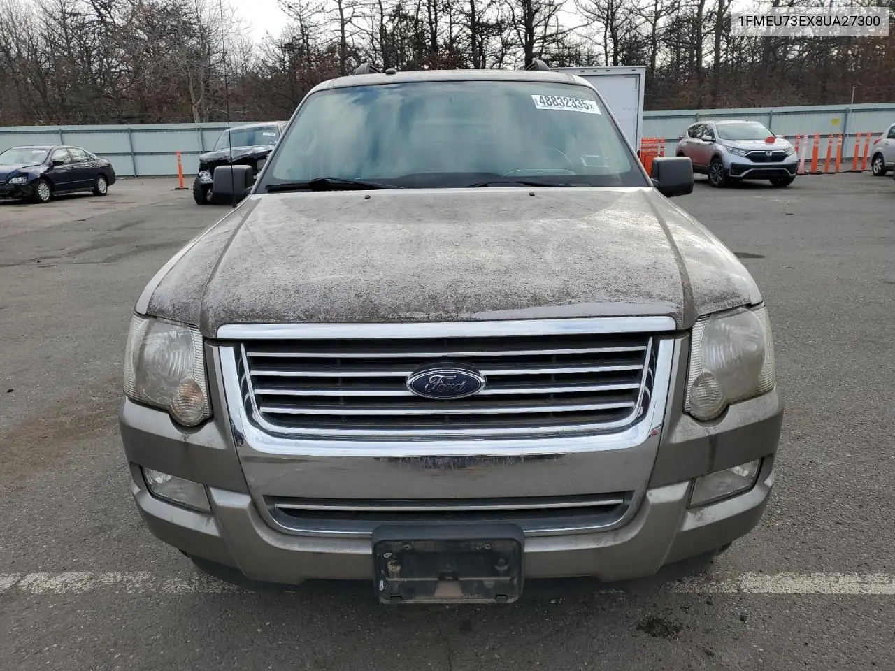 2008 Ford Explorer Xlt VIN: 1FMEU73EX8UA27300 Lot: 48832335