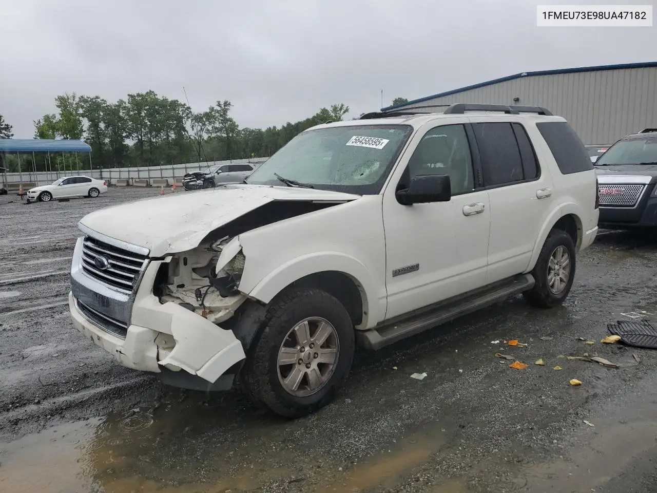 2008 Ford Explorer Xlt VIN: 1FMEU73E98UA47182 Lot: 56458595