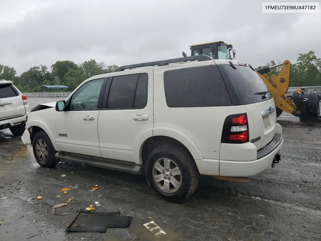 2008 Ford Explorer Xlt VIN: 1FMEU73E98UA47182 Lot: 56458595