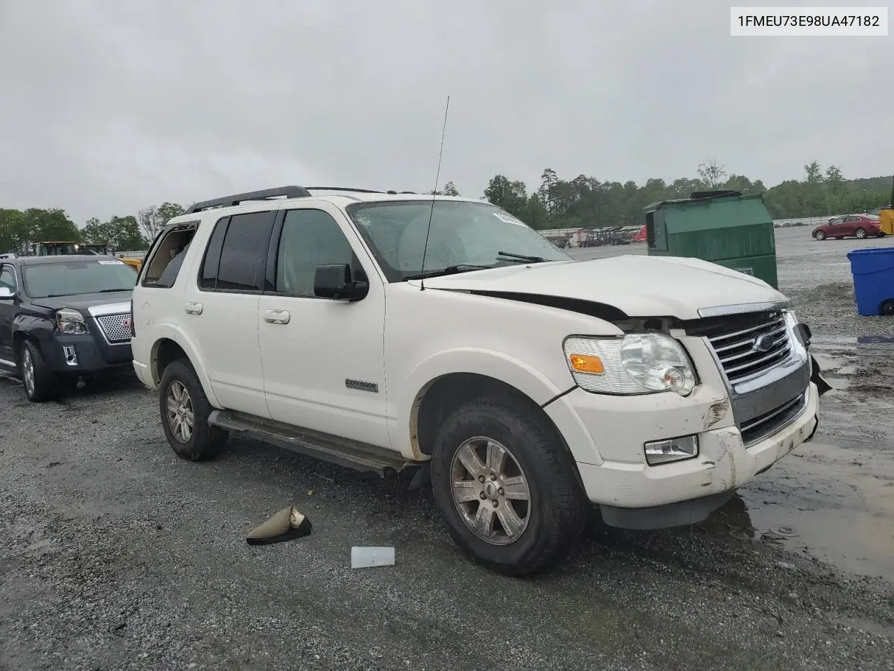2008 Ford Explorer Xlt VIN: 1FMEU73E98UA47182 Lot: 56458595