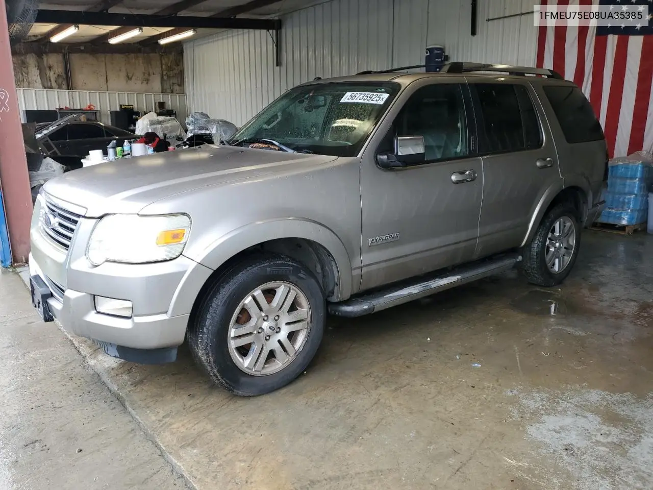 2008 Ford Explorer Limited VIN: 1FMEU75E08UA35385 Lot: 56735925