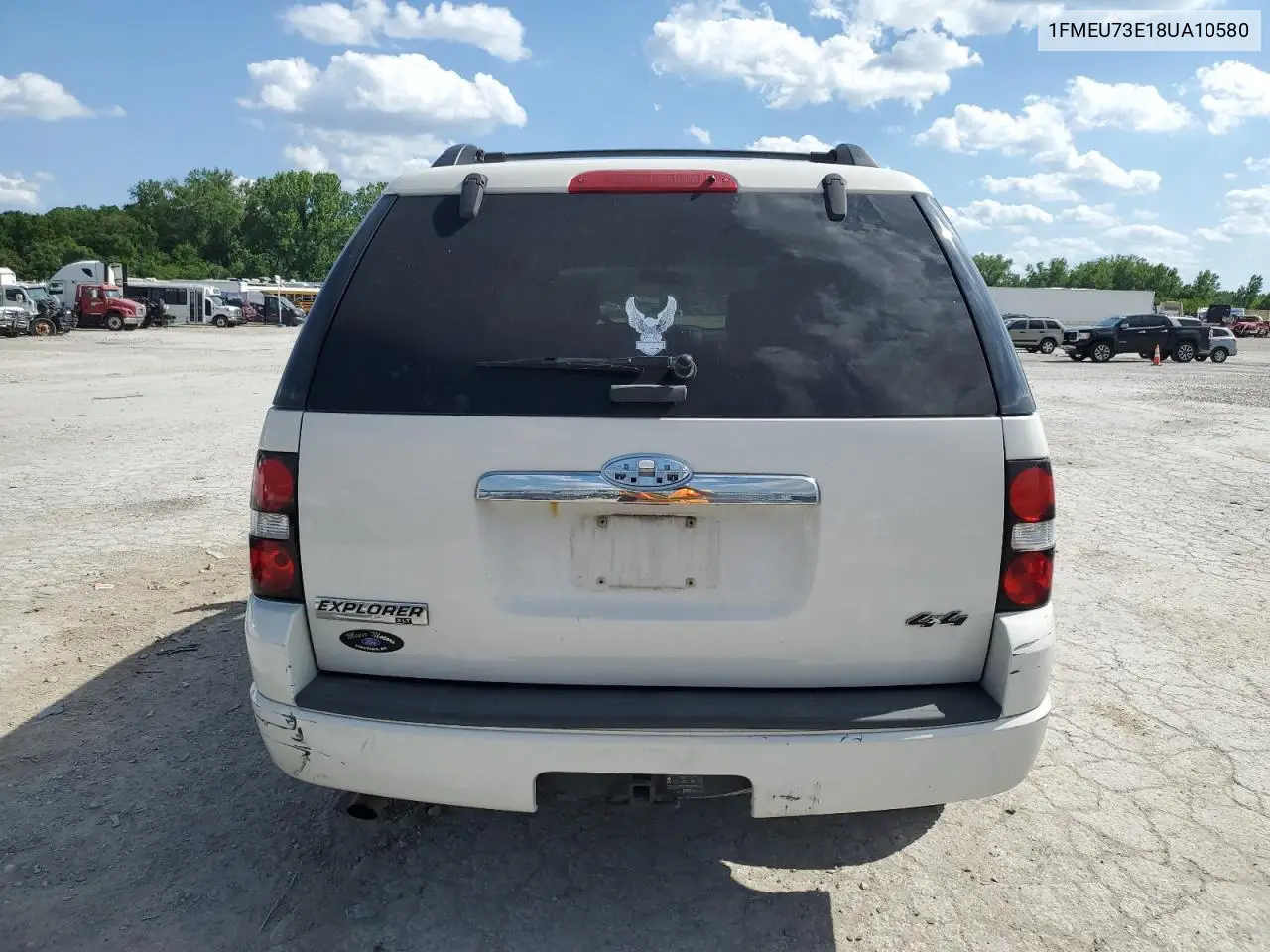2008 Ford Explorer Xlt VIN: 1FMEU73E18UA10580 Lot: 56948185