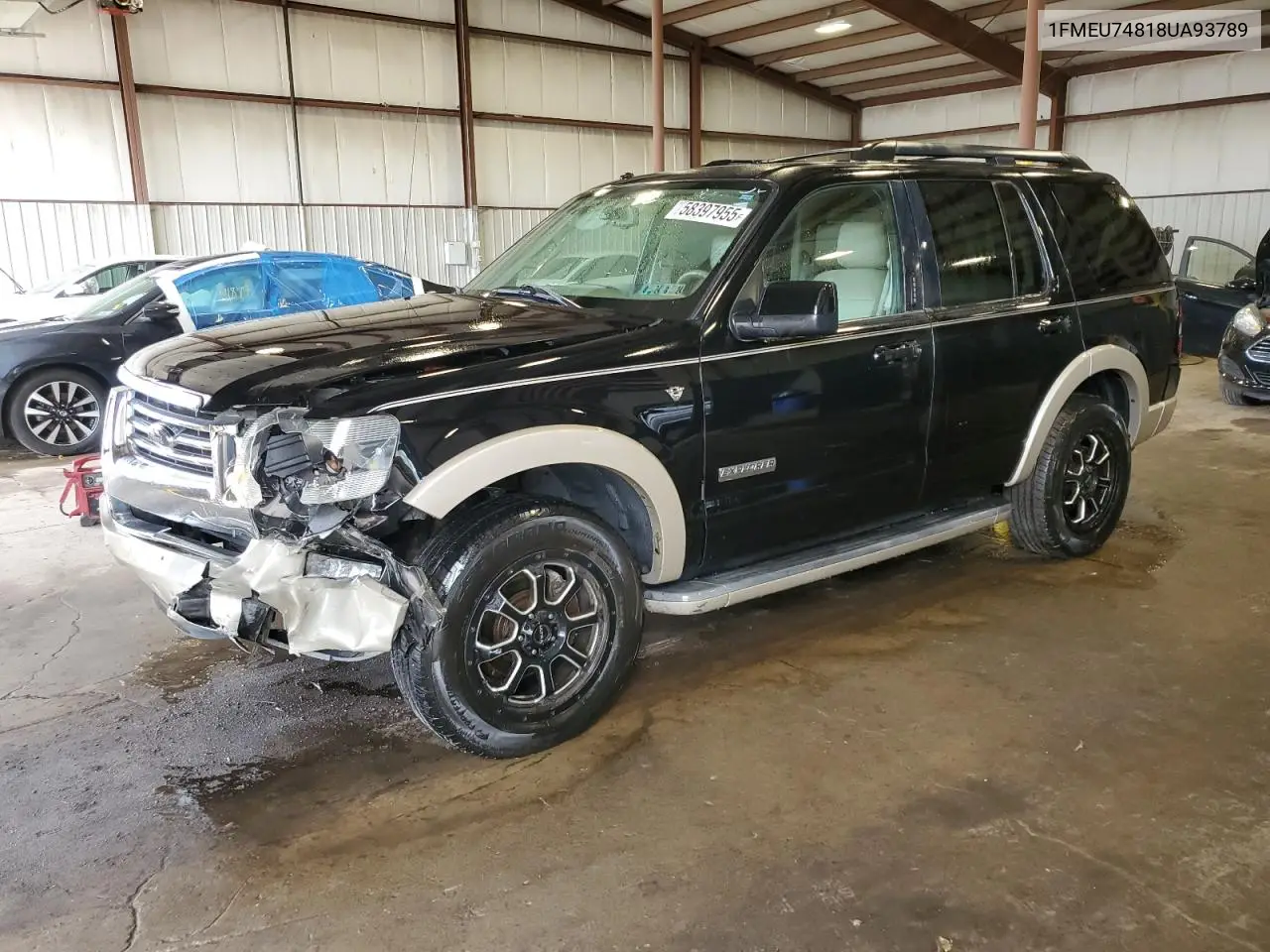 2008 Ford Explorer Eddie Bauer VIN: 1FMEU74818UA93789 Lot: 58397955