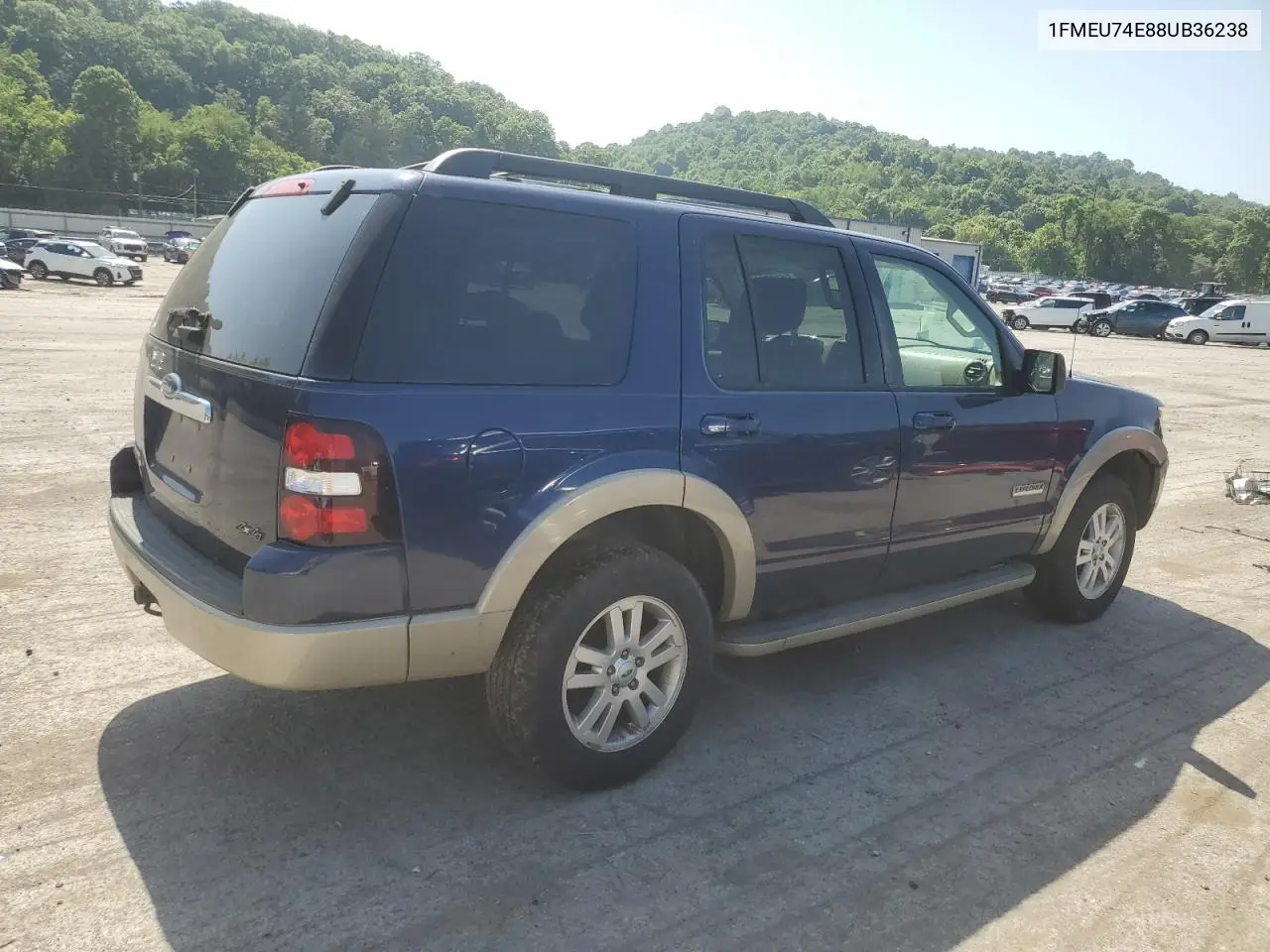 2008 Ford Explorer Eddie Bauer VIN: 1FMEU74E88UB36238 Lot: 61727765