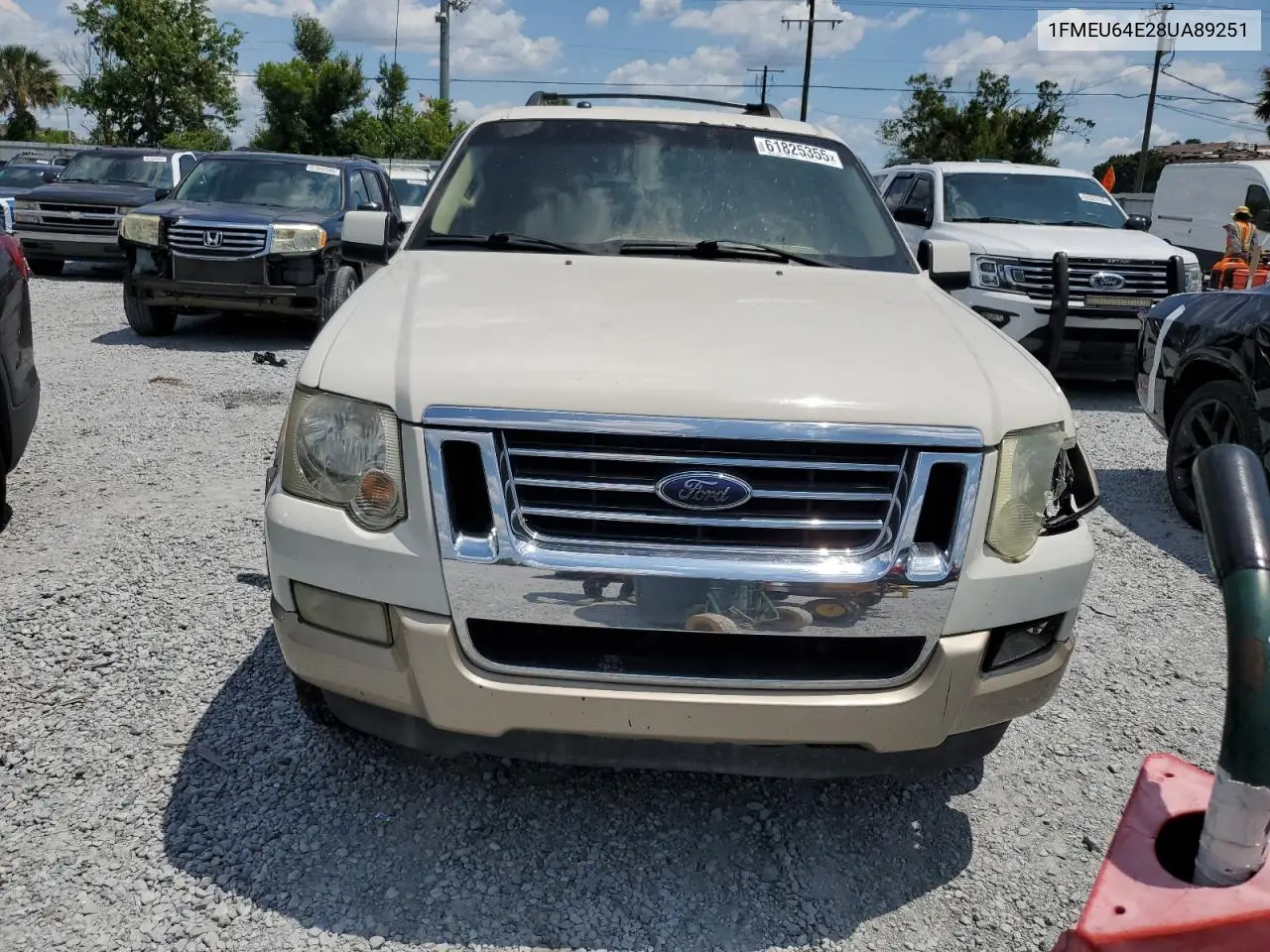 2008 Ford Explorer Eddie Bauer VIN: 1FMEU64E28UA89251 Lot: 61825355