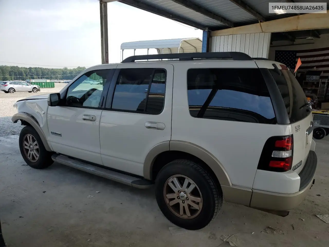 2008 Ford Explorer Eddie Bauer VIN: 1FMEU74858UA26435 Lot: 62370115