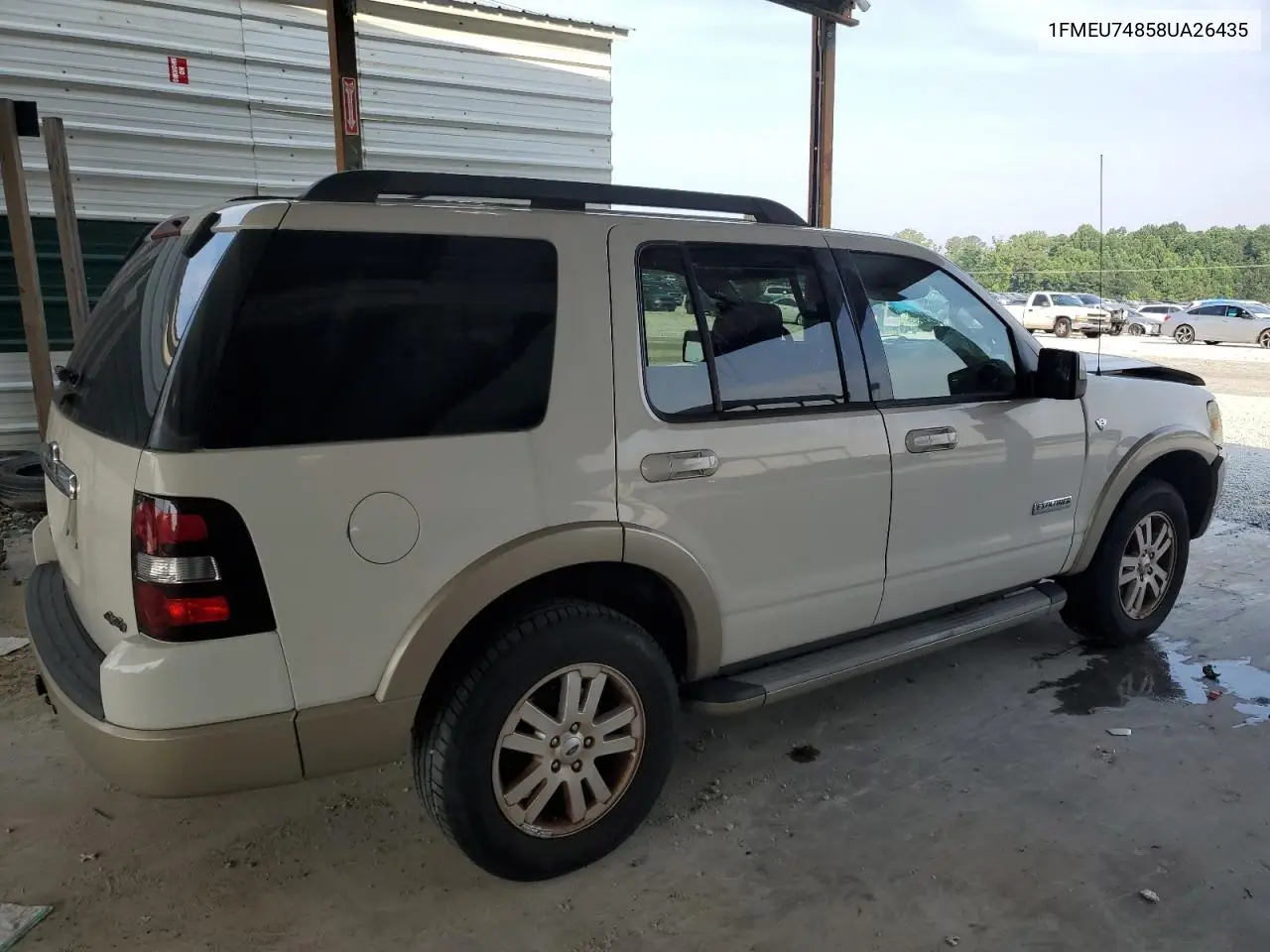 2008 Ford Explorer Eddie Bauer VIN: 1FMEU74858UA26435 Lot: 62370115