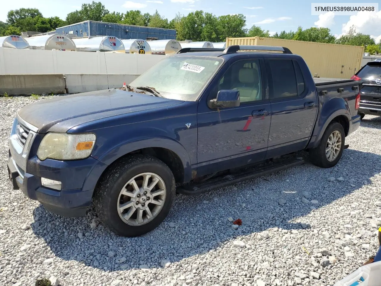2008 Ford Explorer Sport Trac Limited VIN: 1FMEU53898UA00488 Lot: 62420855