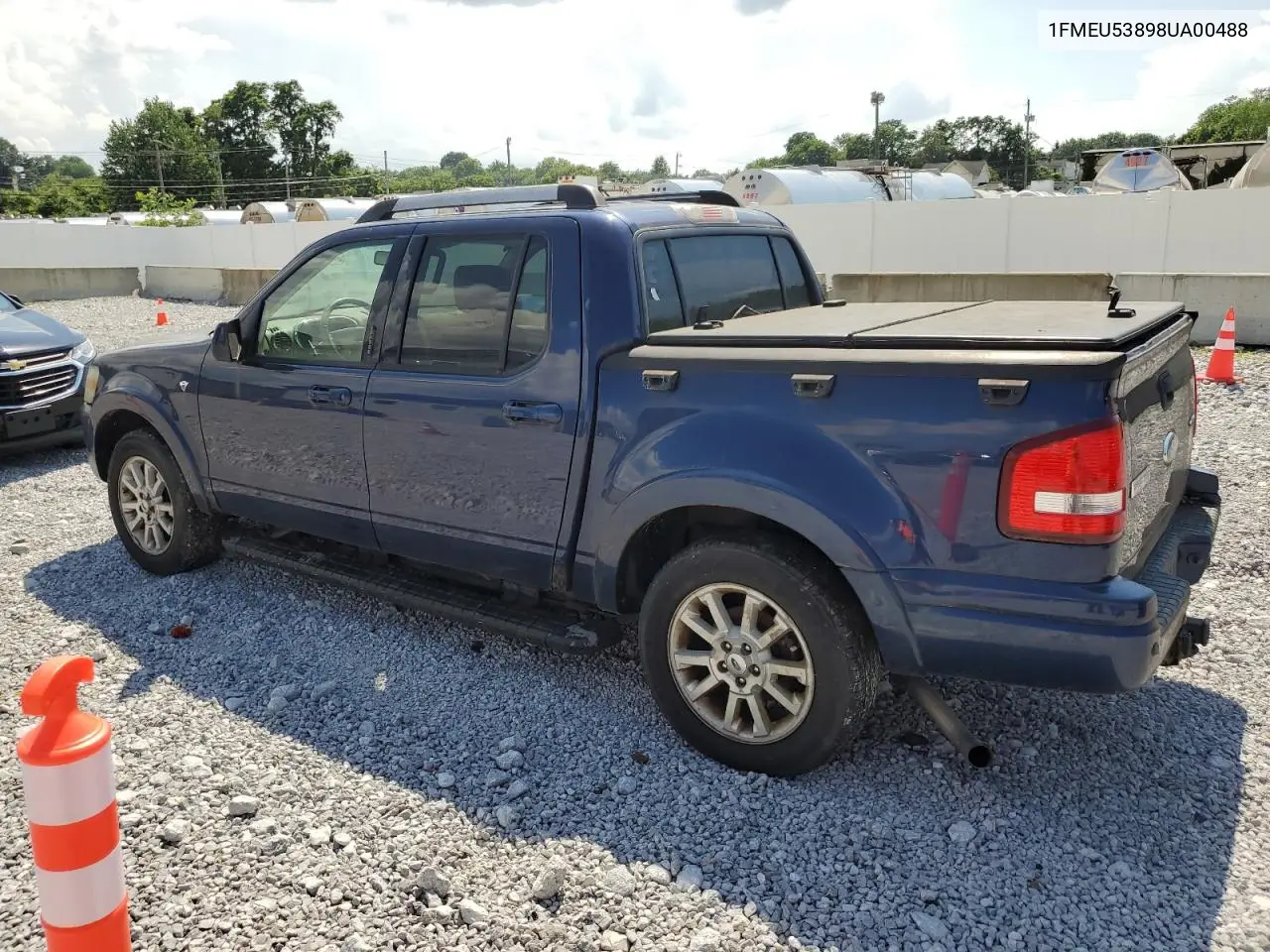 2008 Ford Explorer Sport Trac Limited VIN: 1FMEU53898UA00488 Lot: 62420855