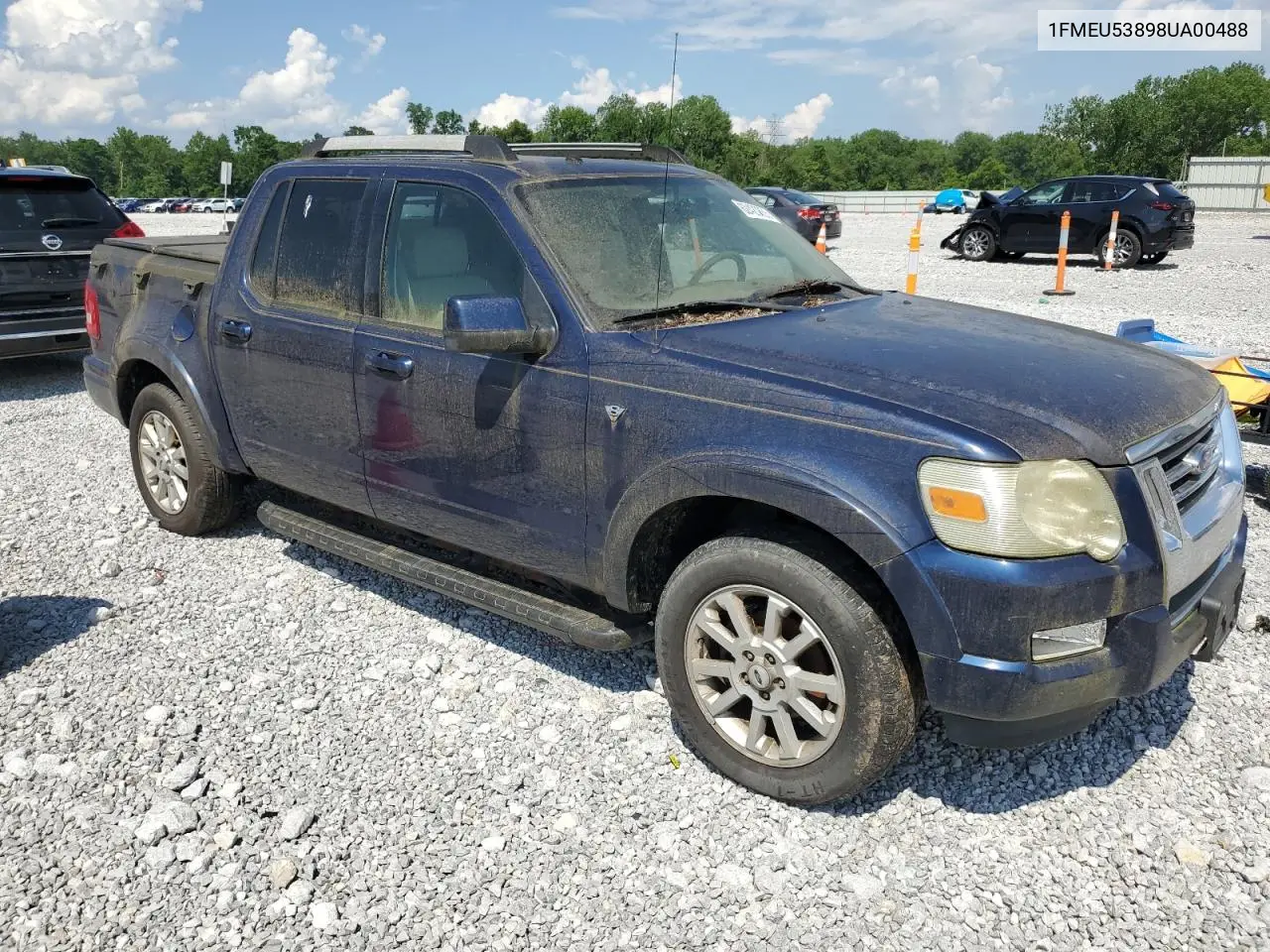 2008 Ford Explorer Sport Trac Limited VIN: 1FMEU53898UA00488 Lot: 62420855