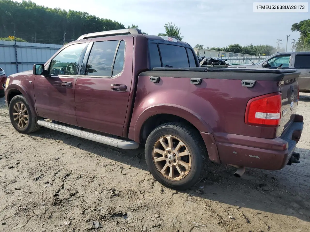 2008 Ford Explorer Sport Trac Limited VIN: 1FMEU53838UA28173 Lot: 62428445