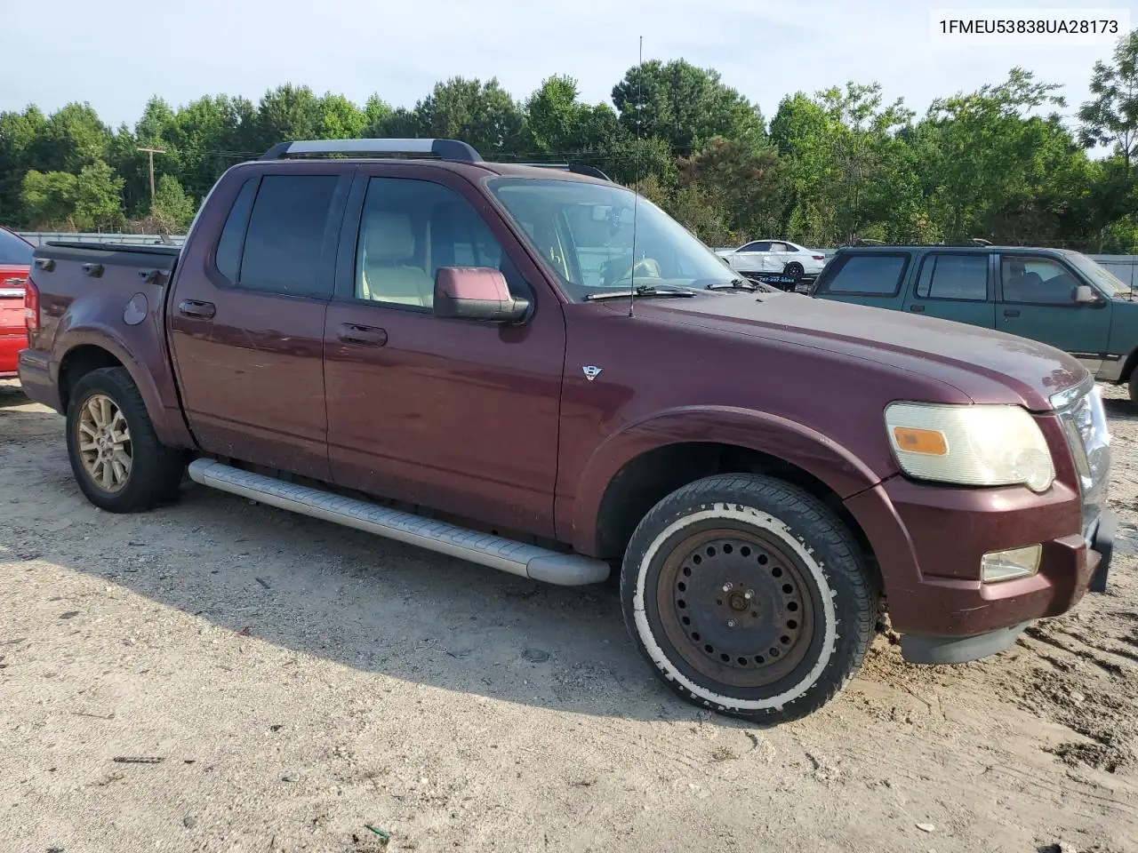 2008 Ford Explorer Sport Trac Limited VIN: 1FMEU53838UA28173 Lot: 62428445