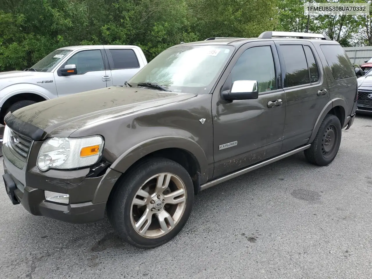 2008 Ford Explorer Limited VIN: 1FMEU85808UA70332 Lot: 62515595