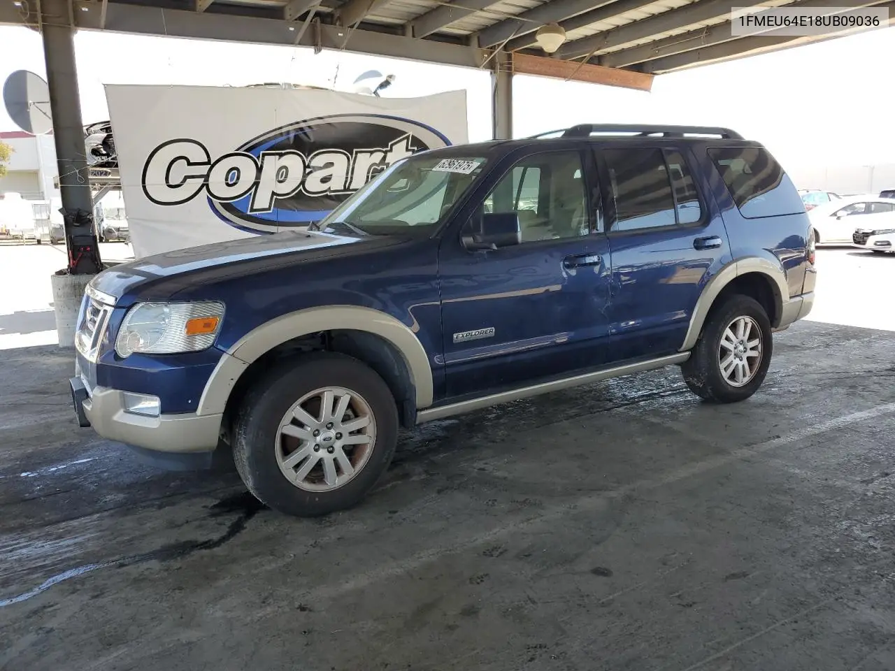 2008 Ford Explorer Eddie Bauer VIN: 1FMEU64E18UB09036 Lot: 62961975
