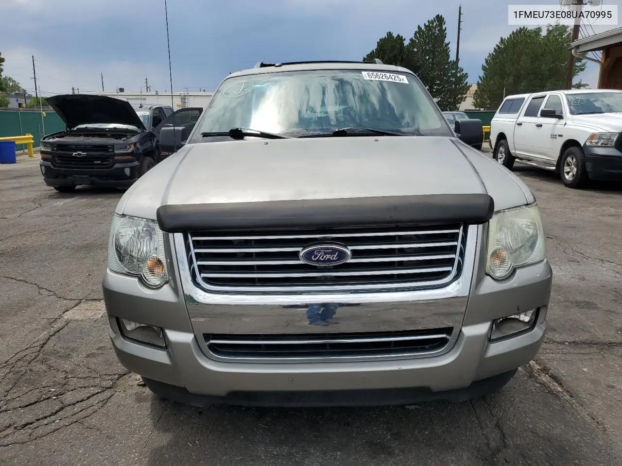 2008 Ford Explorer Xlt VIN: 1FMEU73E08UA70995 Lot: 65626425