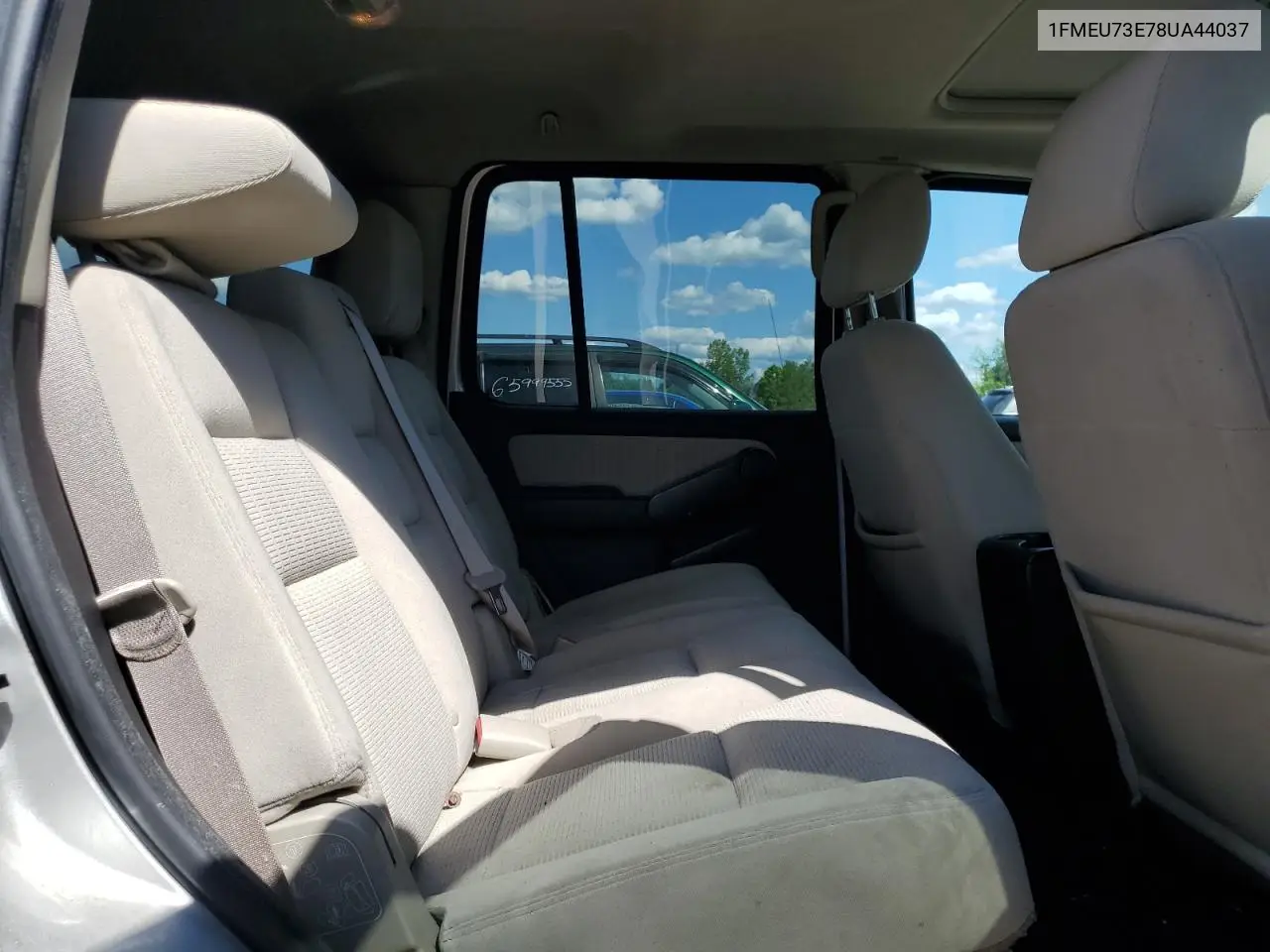 2008 Ford Explorer Xlt VIN: 1FMEU73E78UA44037 Lot: 65852145