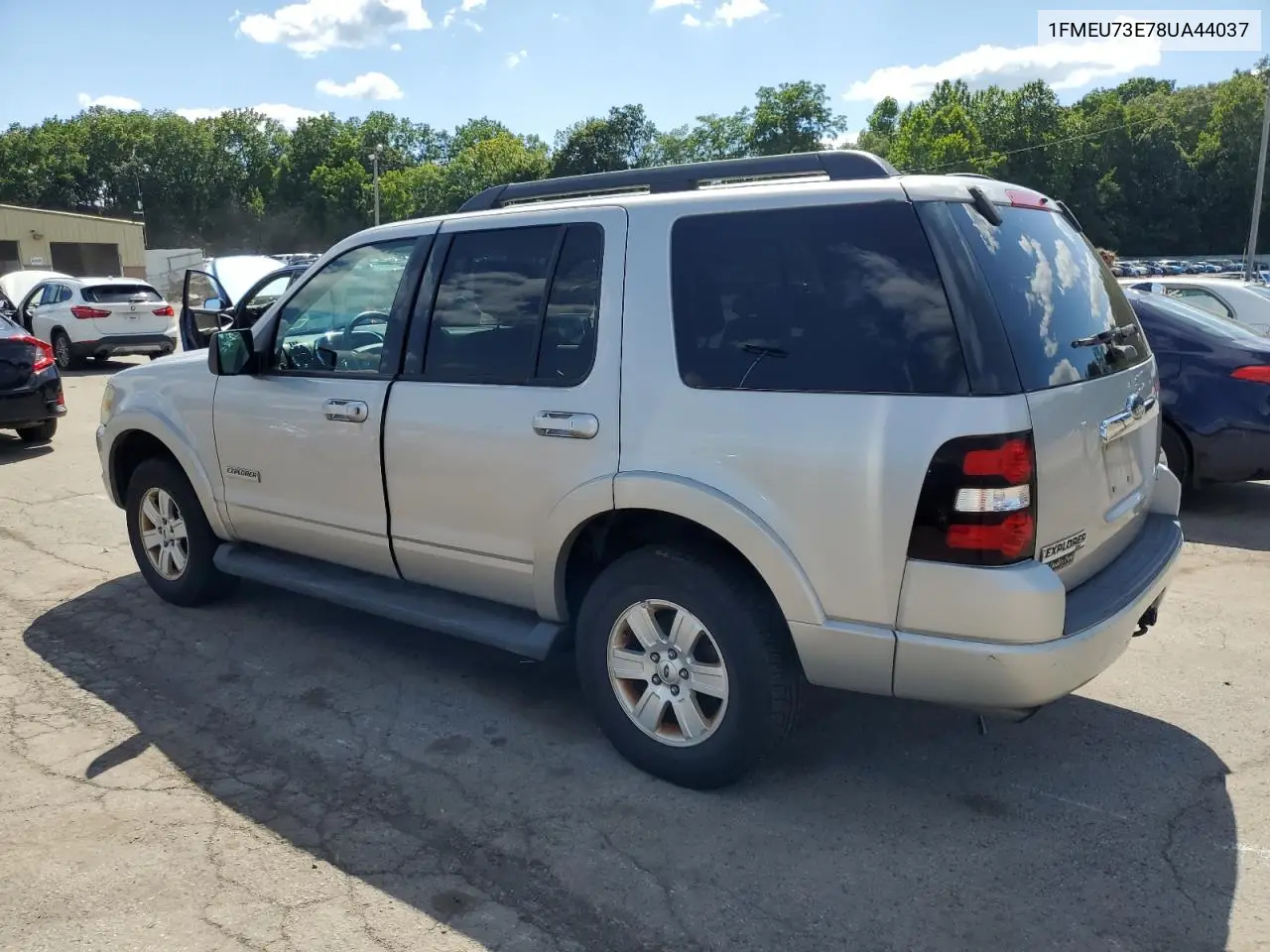 2008 Ford Explorer Xlt VIN: 1FMEU73E78UA44037 Lot: 65852145