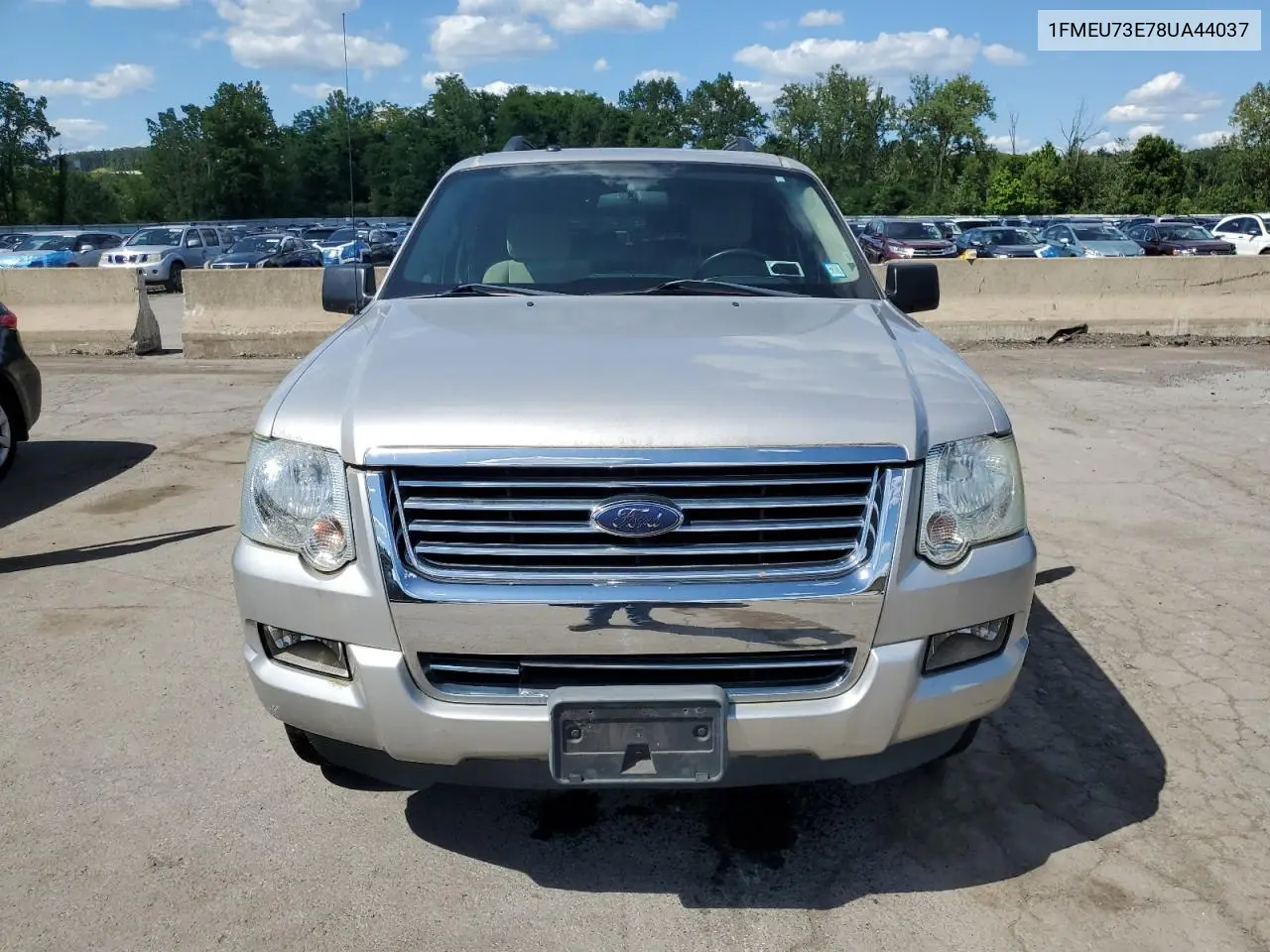 2008 Ford Explorer Xlt VIN: 1FMEU73E78UA44037 Lot: 65852145