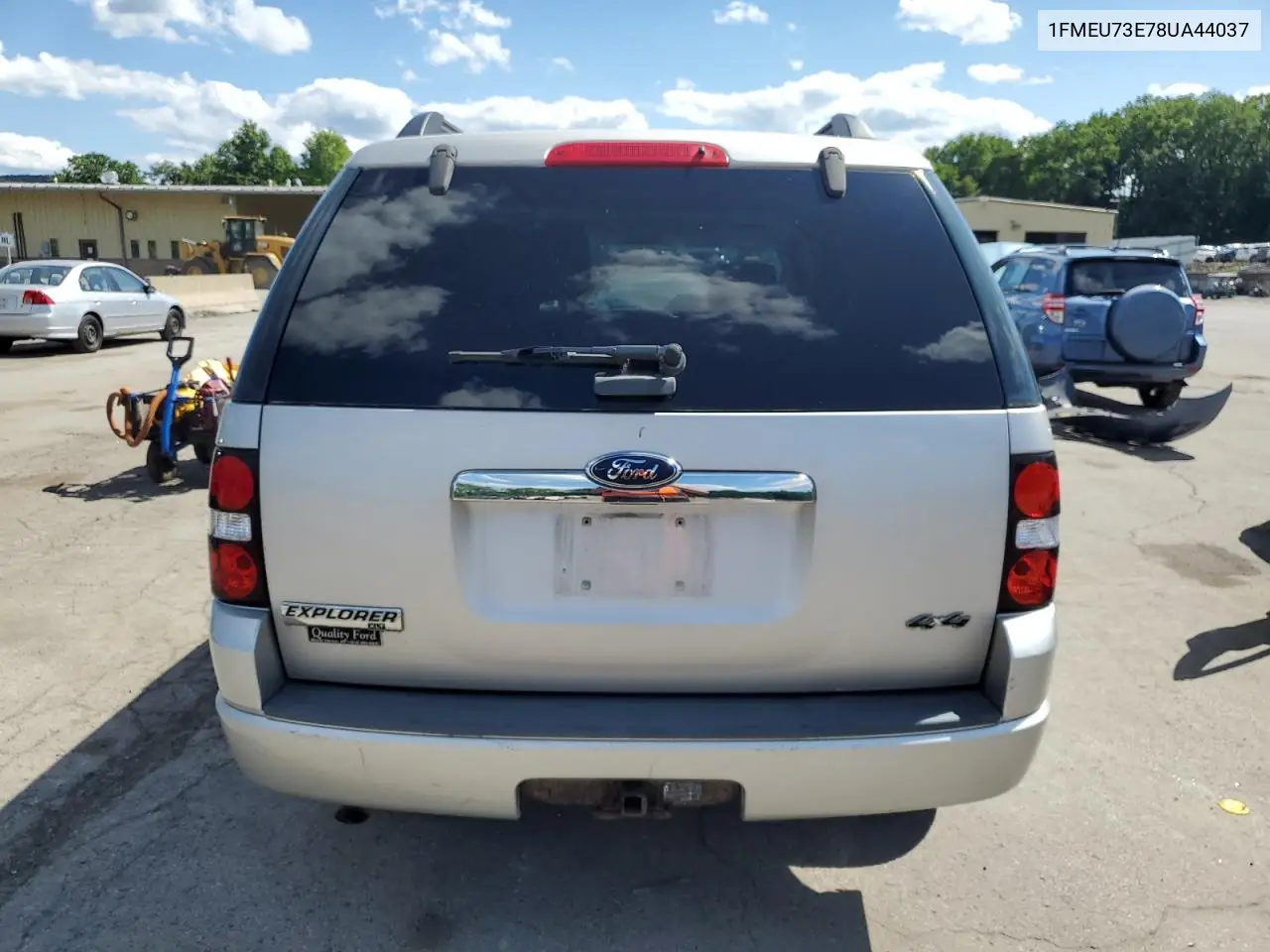 2008 Ford Explorer Xlt VIN: 1FMEU73E78UA44037 Lot: 65852145