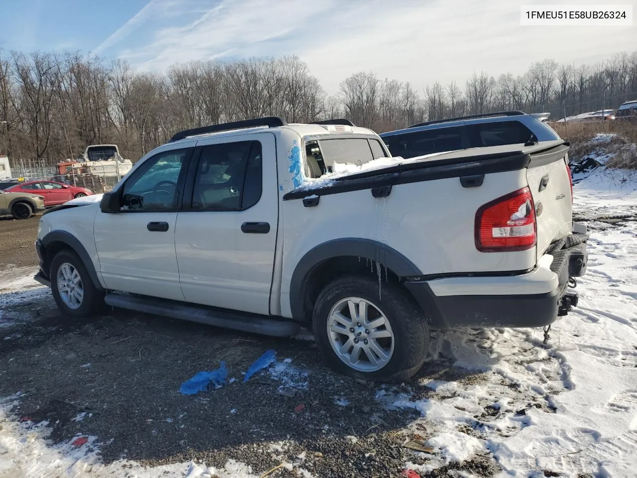 2008 Ford Explorer Sport Trac Xlt VIN: 1FMEU51E58UB26324 Lot: 87275854