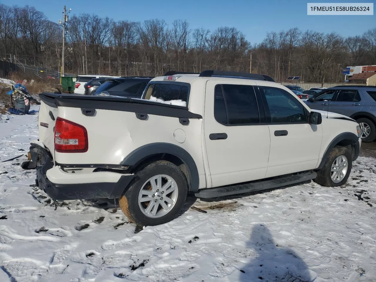 2008 Ford Explorer Sport Trac Xlt VIN: 1FMEU51E58UB26324 Lot: 87275854