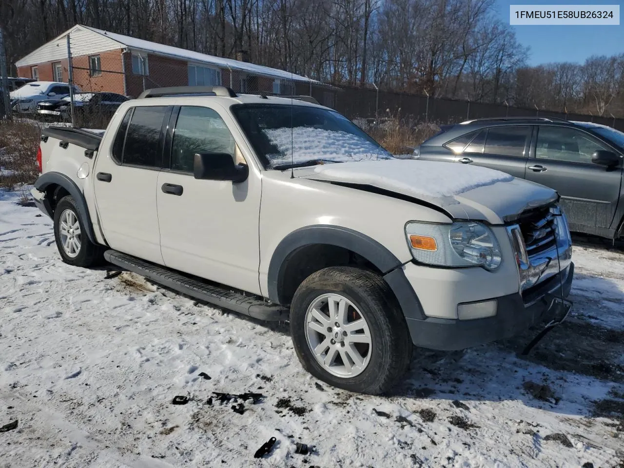 2008 Ford Explorer Sport Trac Xlt VIN: 1FMEU51E58UB26324 Lot: 87275854