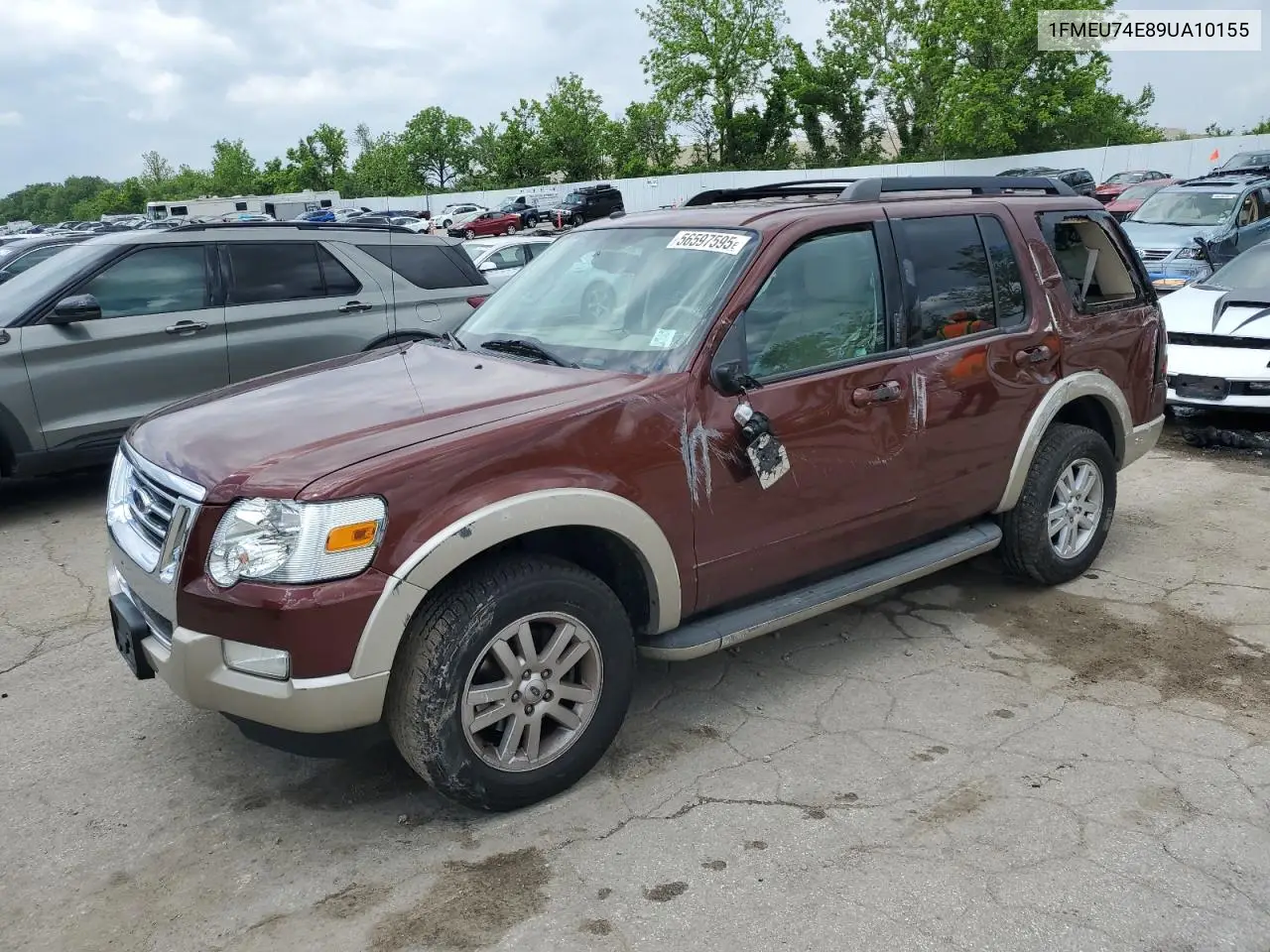 2009 Ford Explorer Eddie Bauer VIN: 1FMEU74E89UA10155 Lot: 56597595