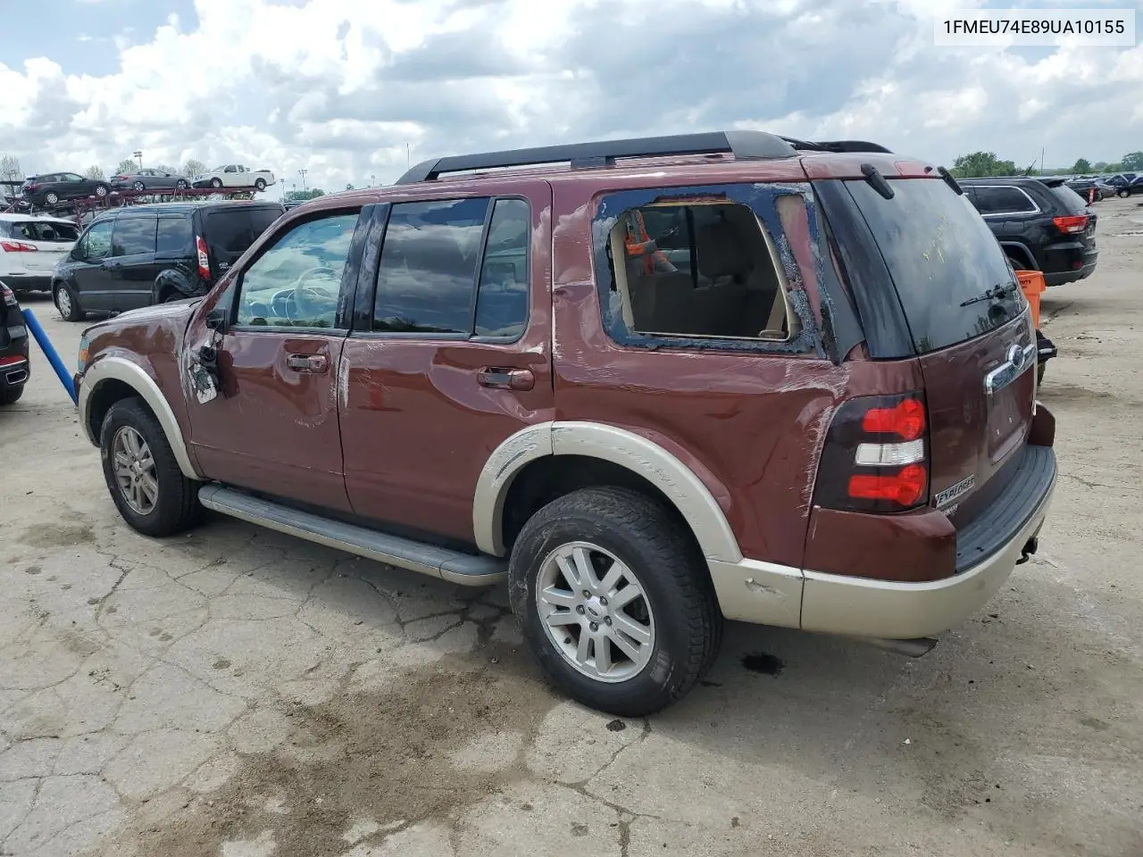 2009 Ford Explorer Eddie Bauer VIN: 1FMEU74E89UA10155 Lot: 56597595