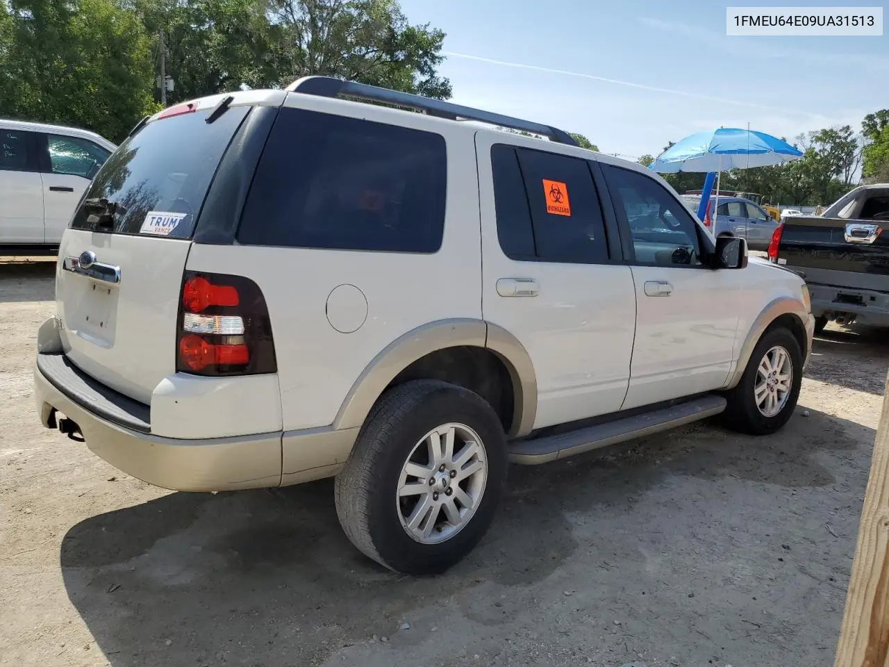 2009 Ford Explorer Eddie Bauer VIN: 1FMEU64E09UA31513 Lot: 57971685