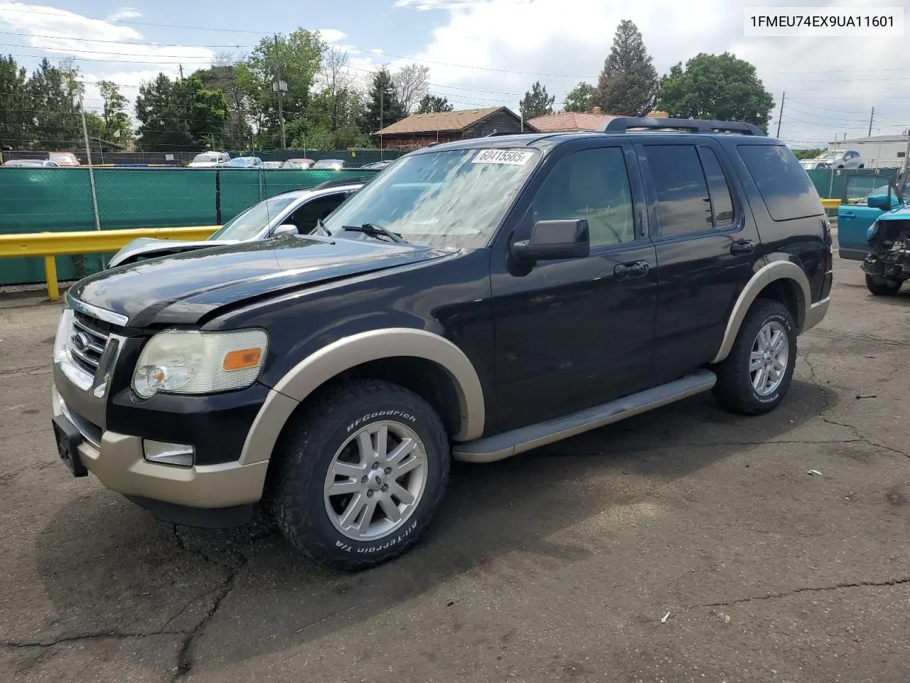 2009 Ford Explorer Eddie Bauer VIN: 1FMEU74EX9UA11601 Lot: 60415585