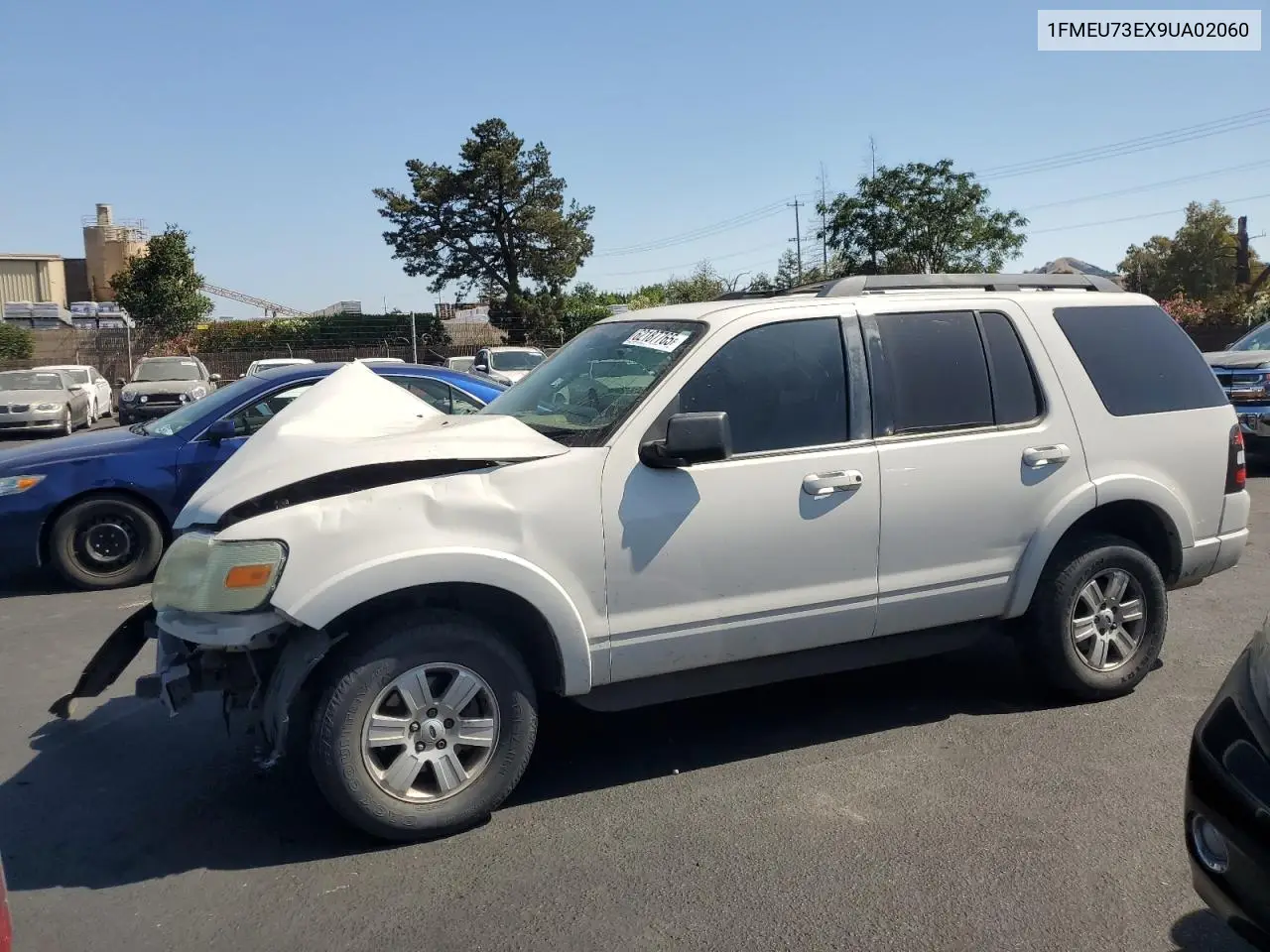 2009 Ford Explorer Xlt VIN: 1FMEU73EX9UA02060 Lot: 62187765