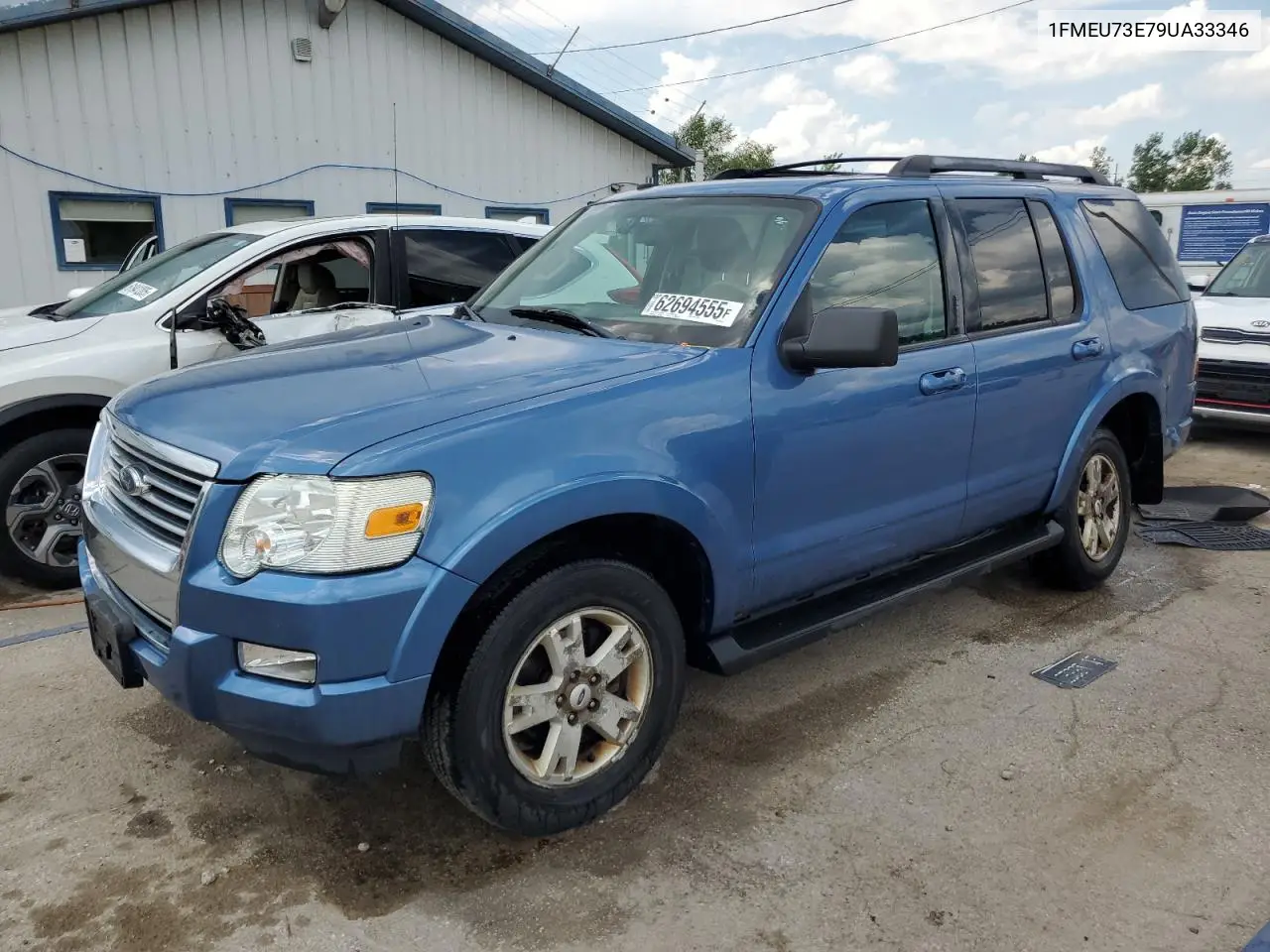 2009 Ford Explorer Xlt VIN: 1FMEU73E79UA33346 Lot: 62694555