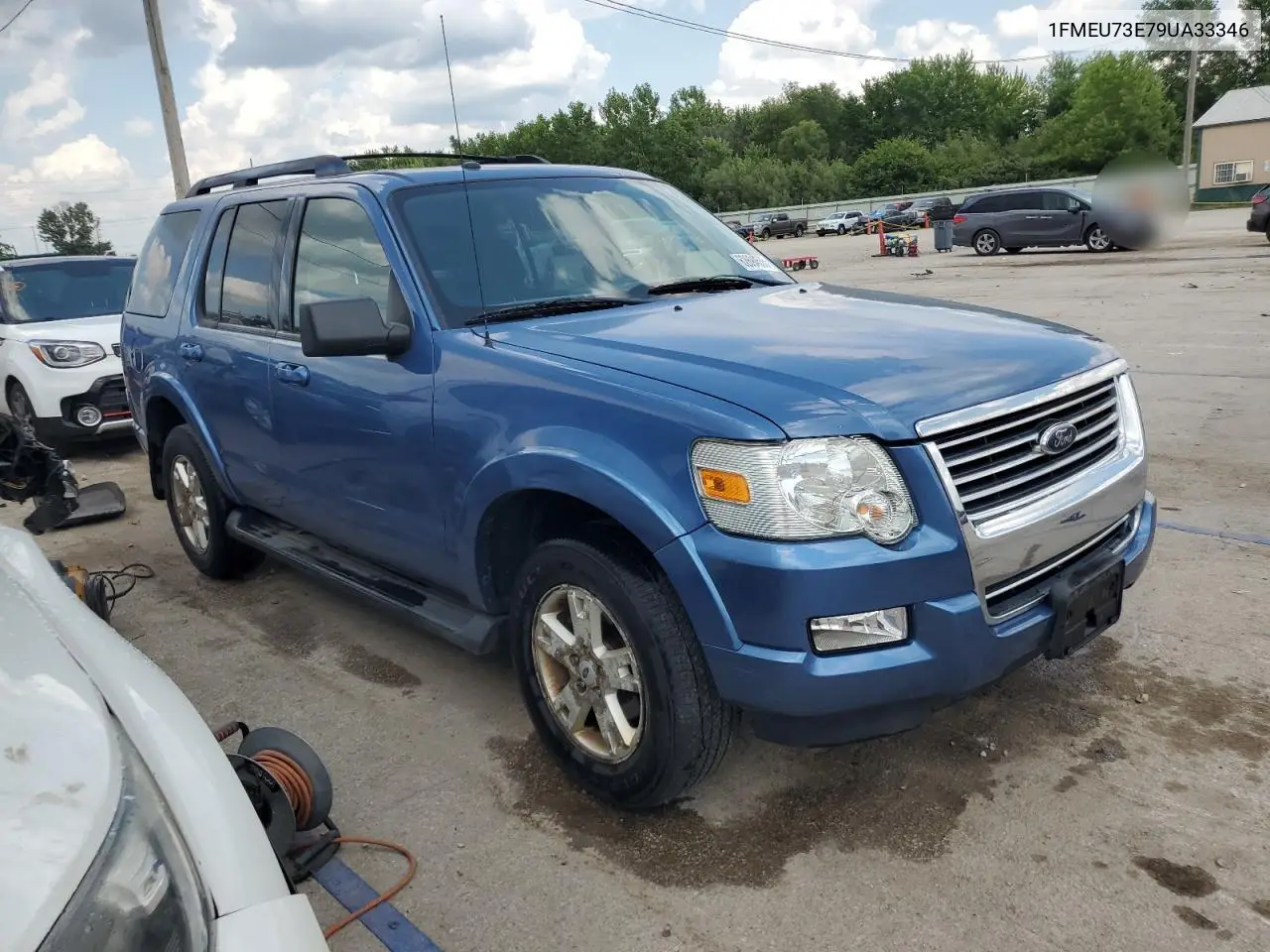 2009 Ford Explorer Xlt VIN: 1FMEU73E79UA33346 Lot: 62694555