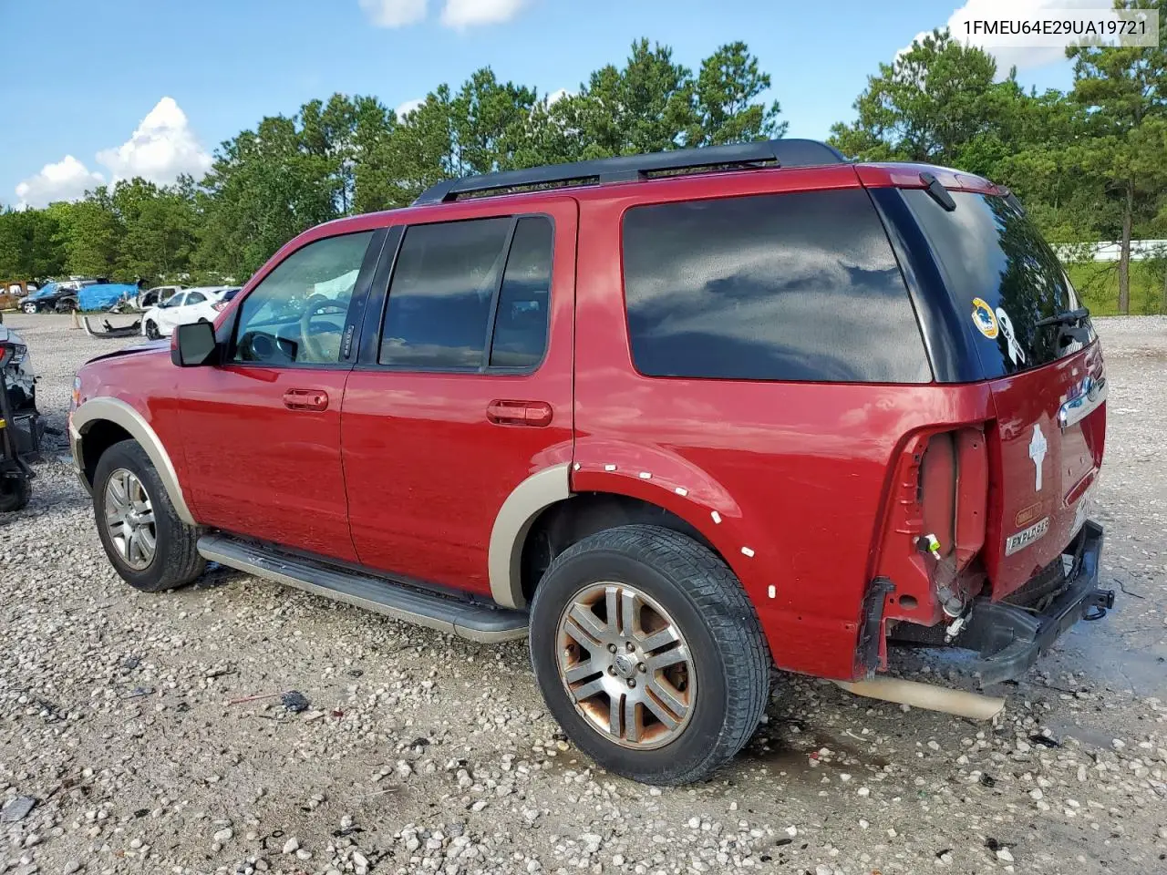 2009 Ford Explorer Eddie Bauer VIN: 1FMEU64E29UA19721 Lot: 62736135