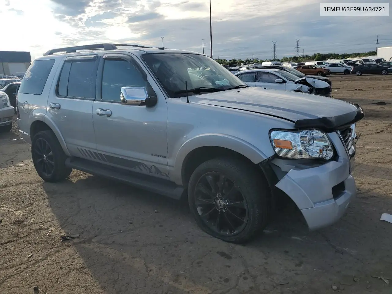 2009 Ford Explorer Xlt VIN: 1FMEU63E99UA34721 Lot: 62804425
