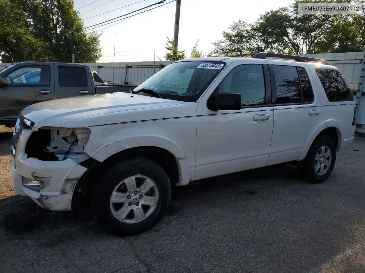 2009 Ford Explorer Xlt VIN: 1FMEU73E69UA07112 Lot: 63556445