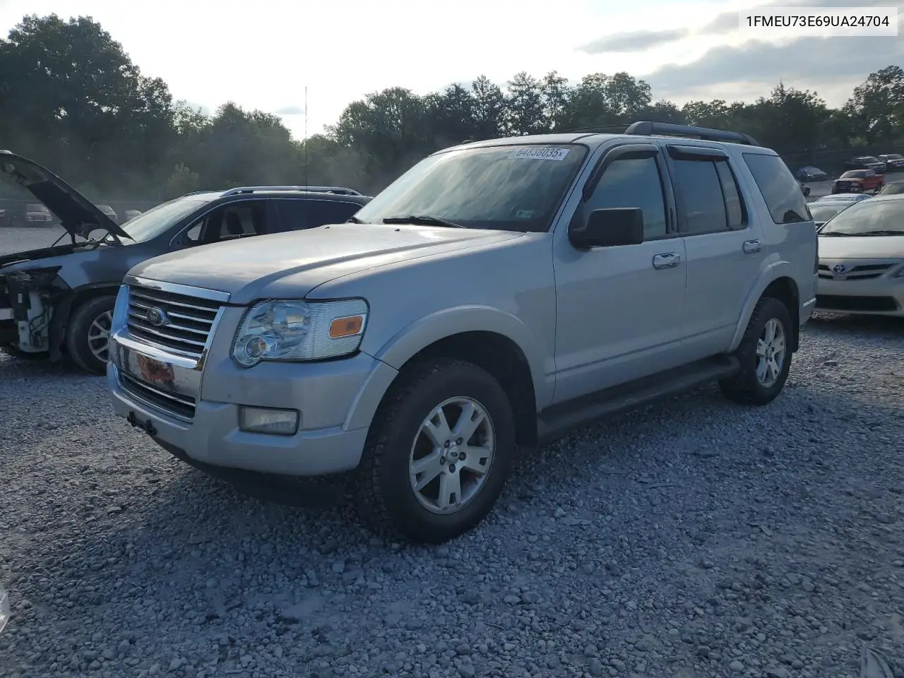2009 Ford Explorer Xlt VIN: 1FMEU73E69UA24704 Lot: 64838035