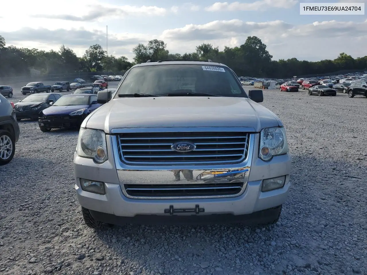 2009 Ford Explorer Xlt VIN: 1FMEU73E69UA24704 Lot: 64838035