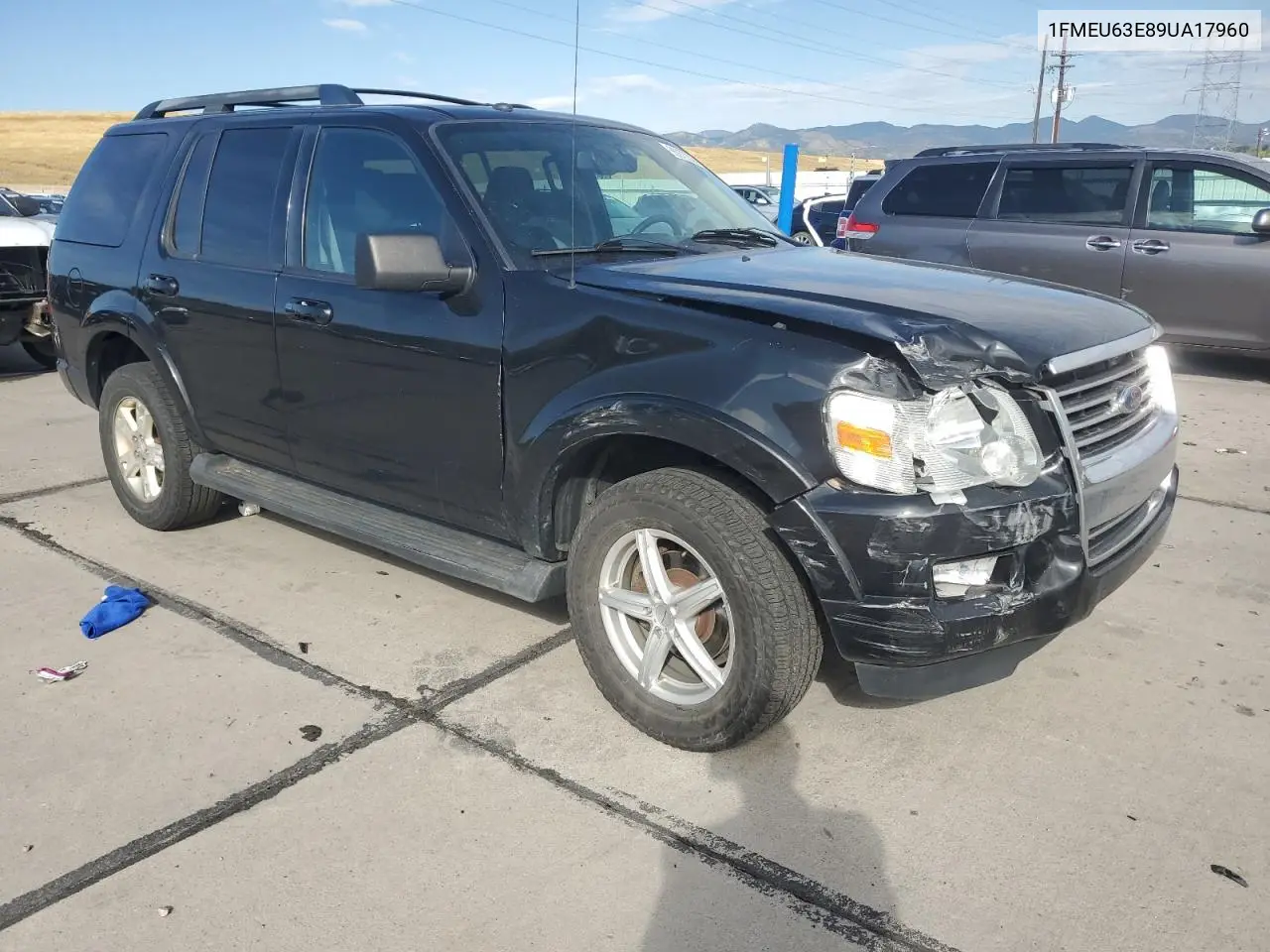 2009 Ford Explorer Xlt VIN: 1FMEU63E89UA17960 Lot: 65979265