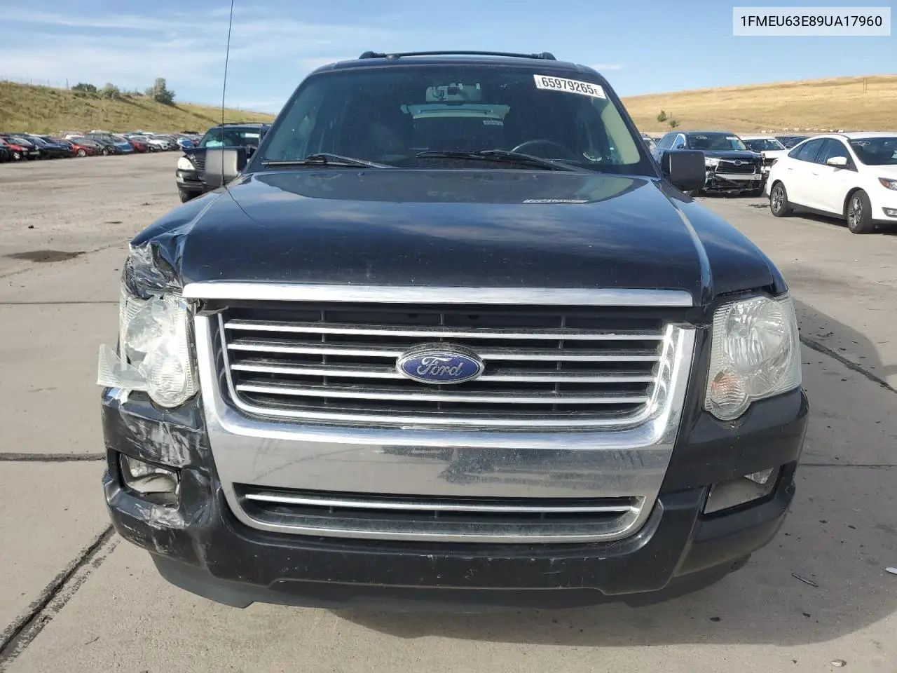 2009 Ford Explorer Xlt VIN: 1FMEU63E89UA17960 Lot: 65979265